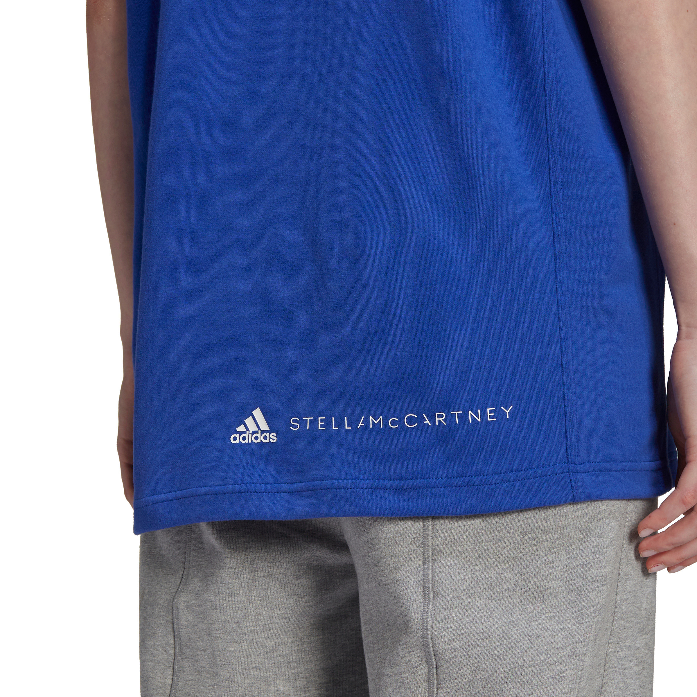 T-shirt con logo adidas by Stella Mccartney, Blu royal, large image number 5