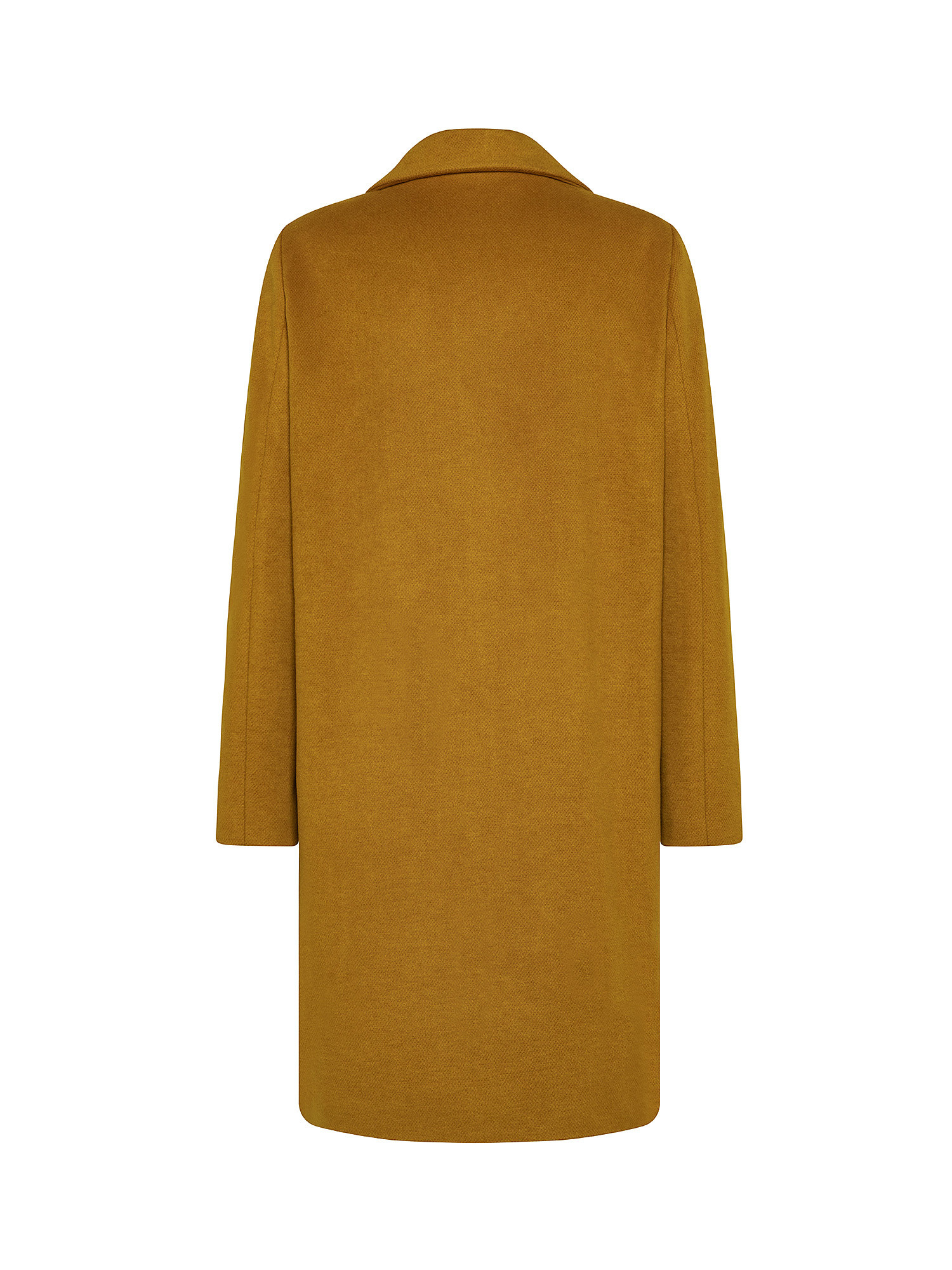 Egg-shaped coat, Mustard Yellow, large image number 1