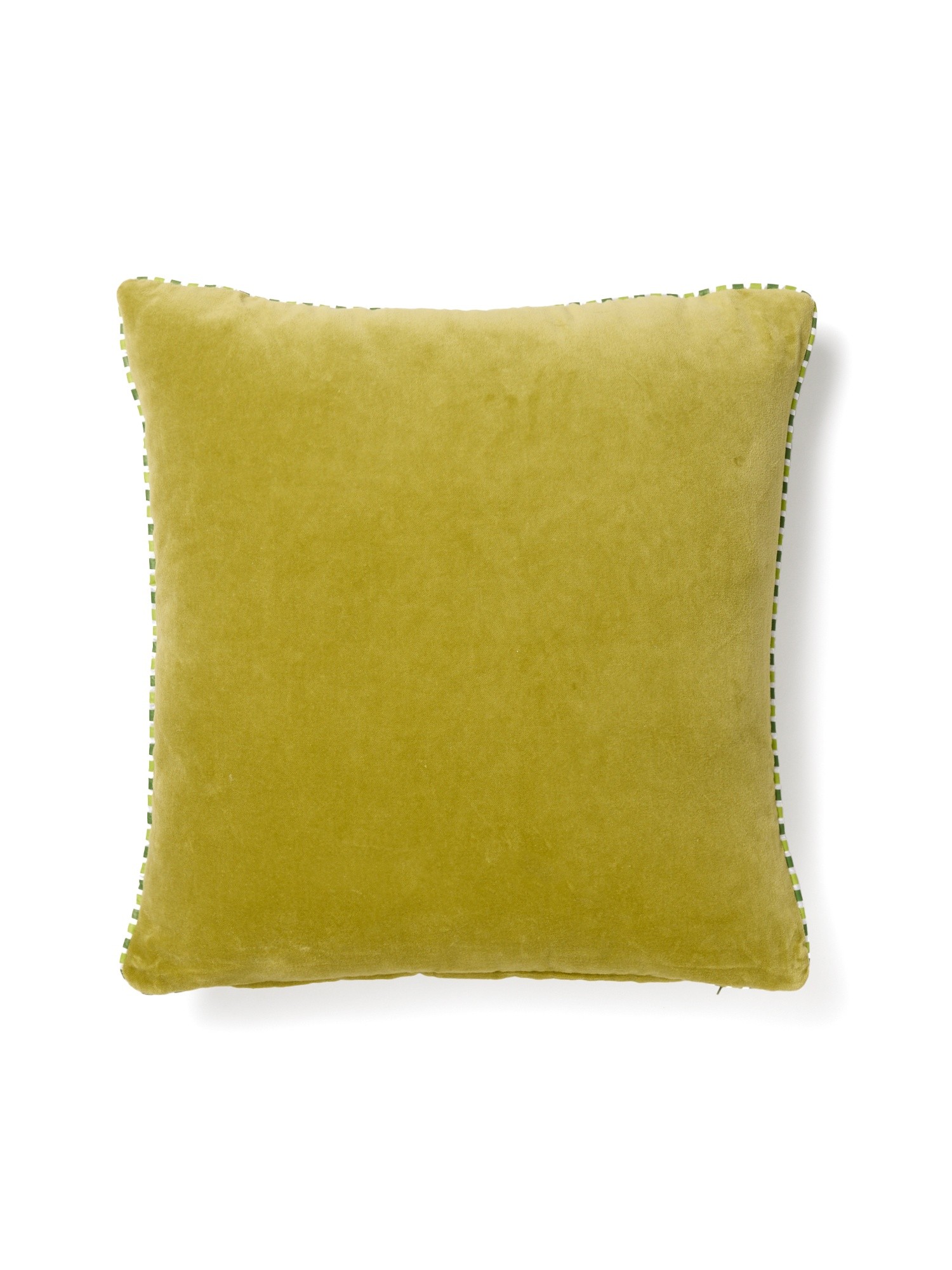 Cuscino in velluto double face 45x45cm, Verde, large image number 1