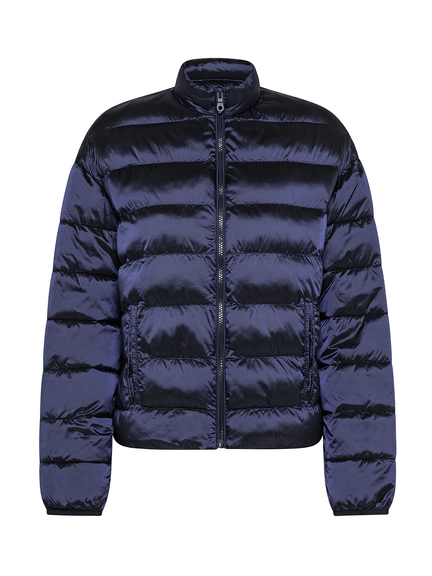 Short padded jacket, Dark Blue, large image number 0