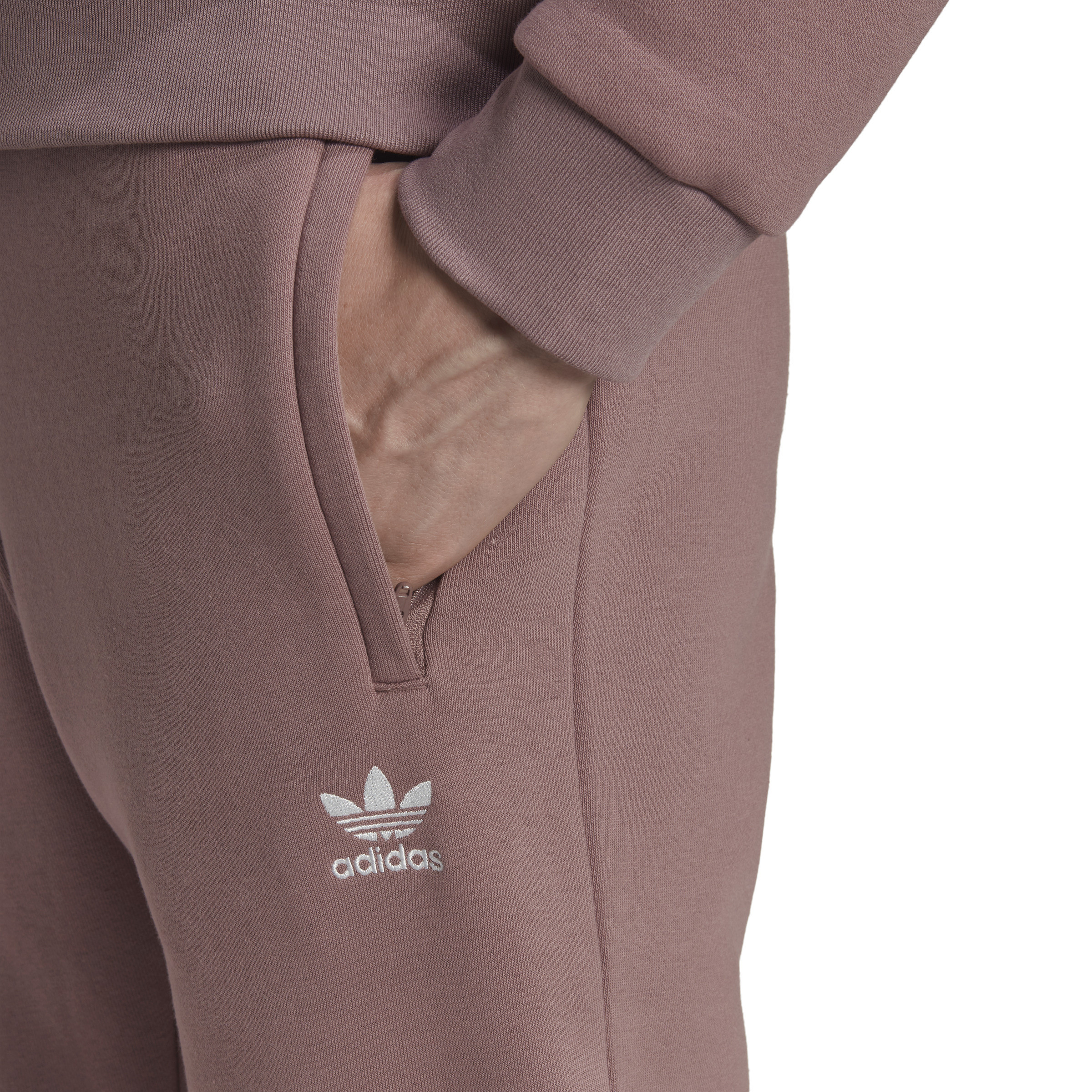 Adidas - Adicolor Essentials Trefoil Pants, Antique Pink, large image number 4