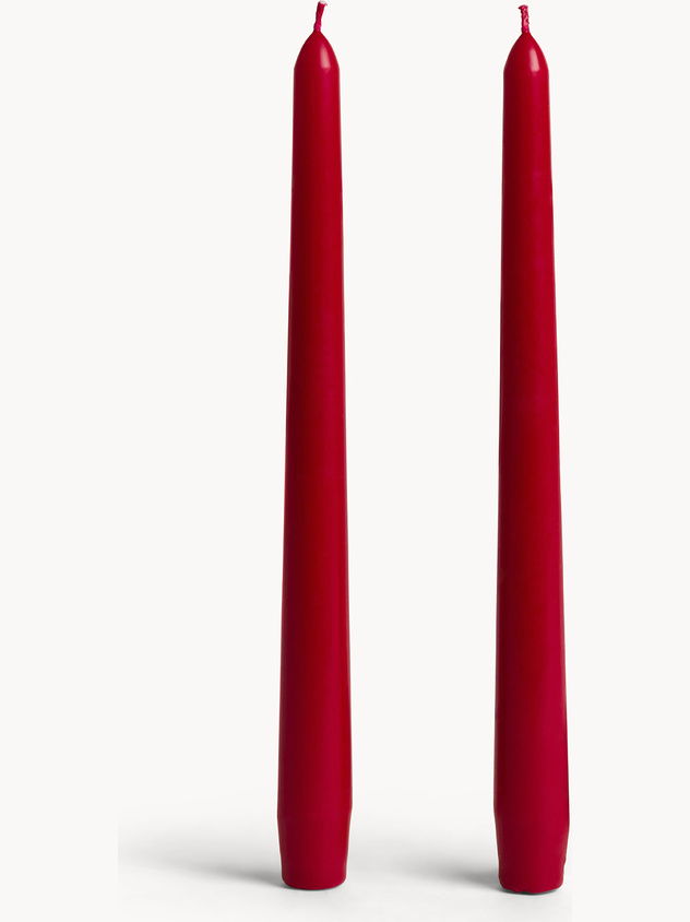 Set 2 candele torchon