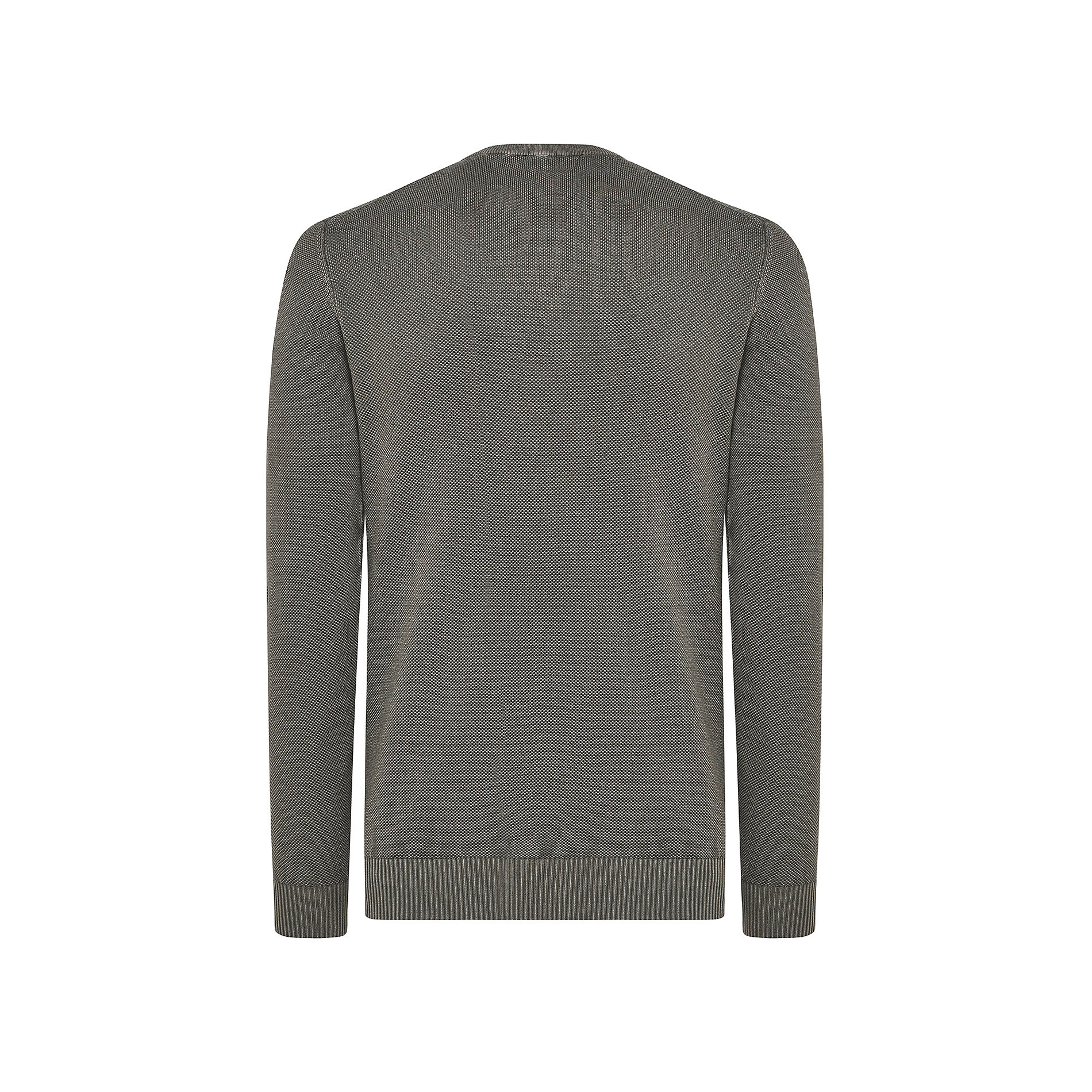 Luca Dà¢â‚¬â„¢Altieri 100% cotton top with round neck, Grey, large image number 1