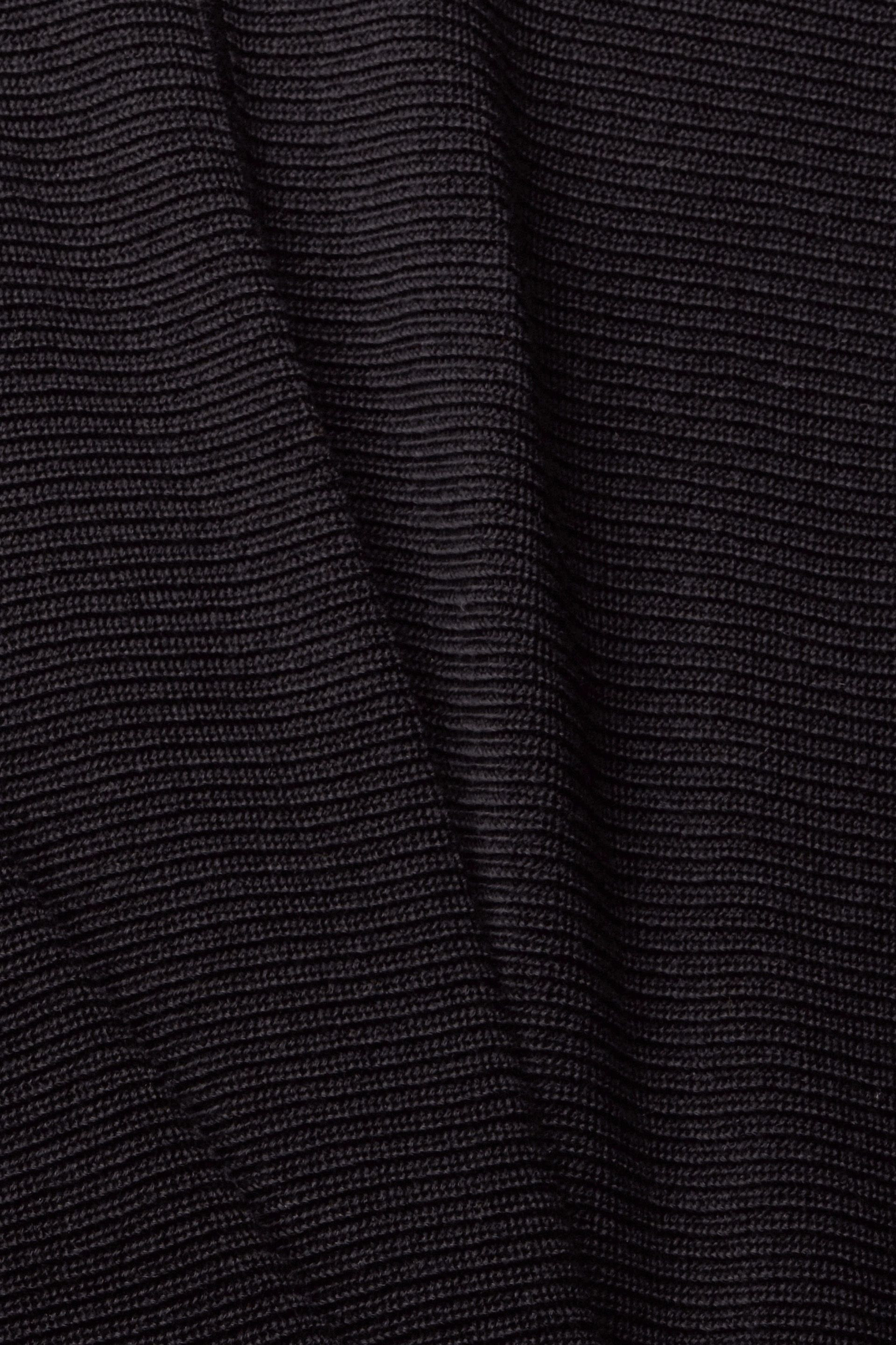 Pullover with a boat neckline, Black, large image number 3