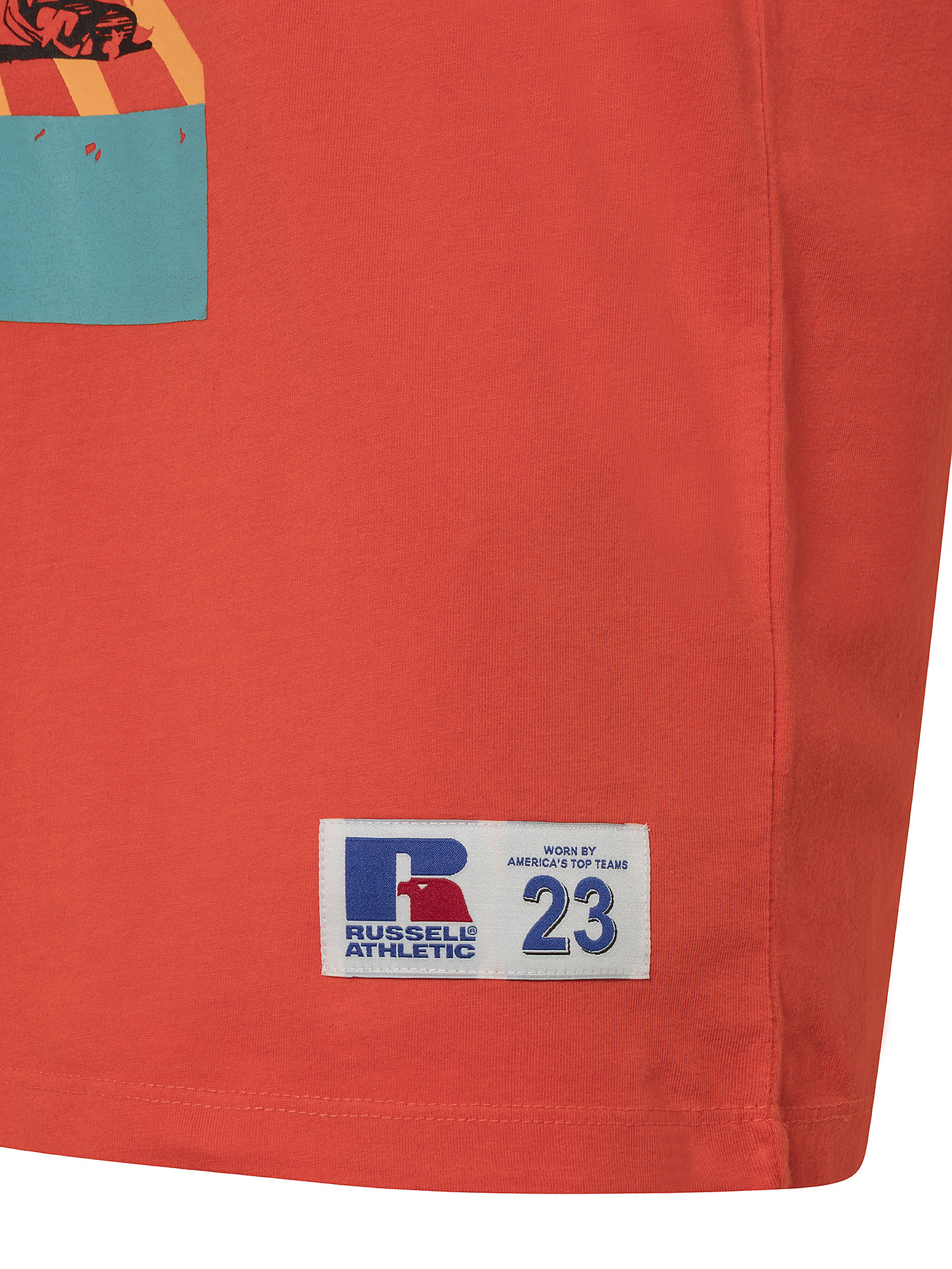 T-Shirt Baseball Ted, Arancione, large image number 2