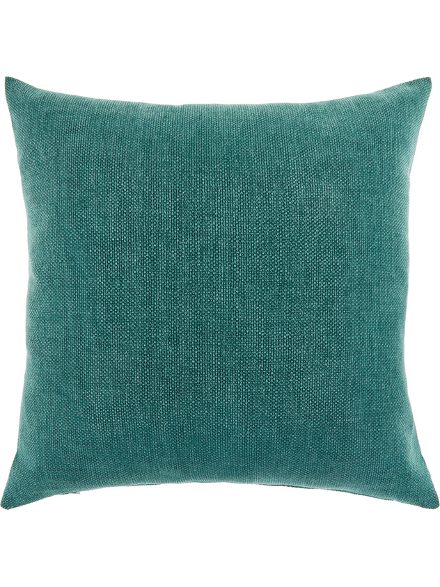 Solid color cushion with shaded effect