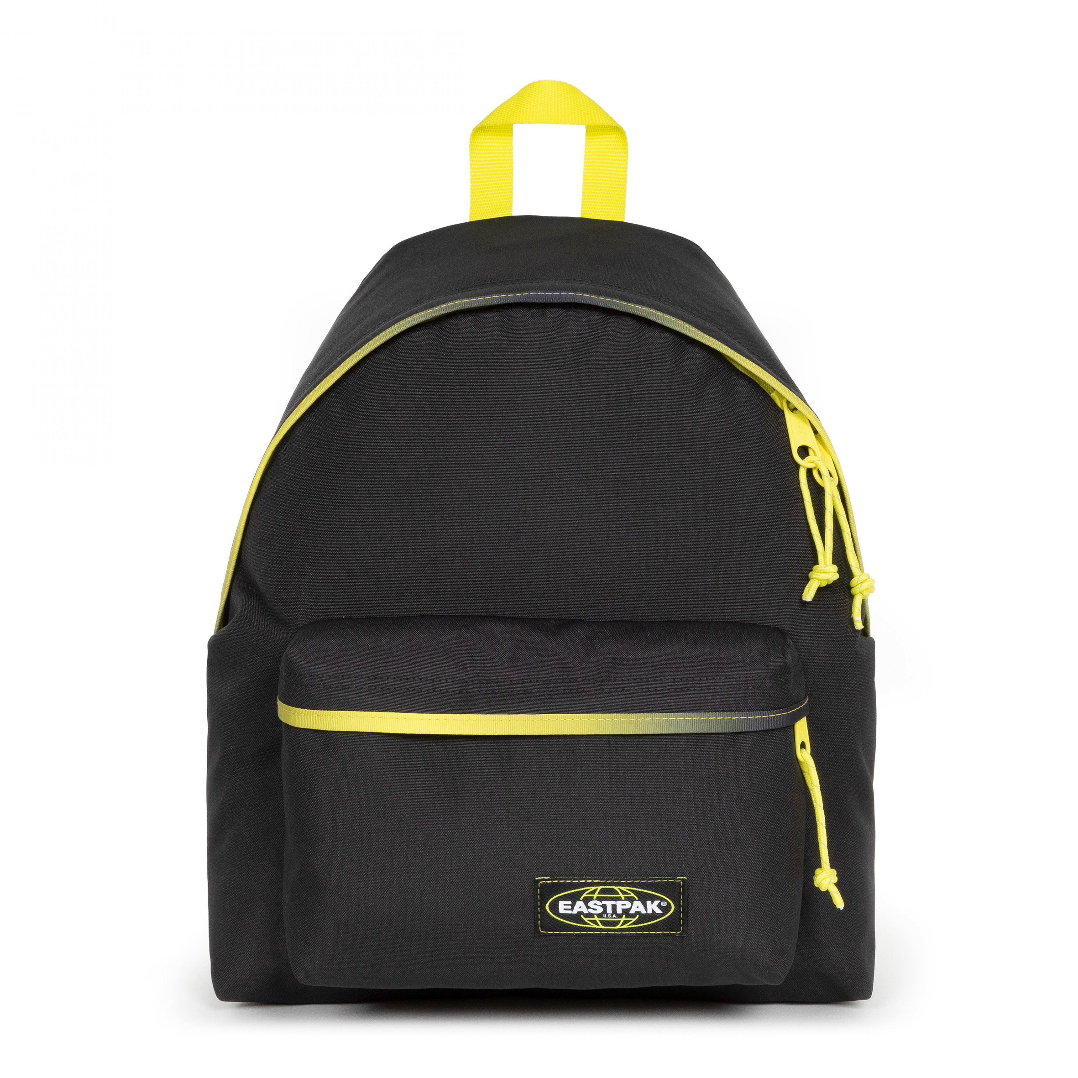 Eastpak - Padded Pak'r Kontrast Grade Lime Backpack, Black, large image number 0