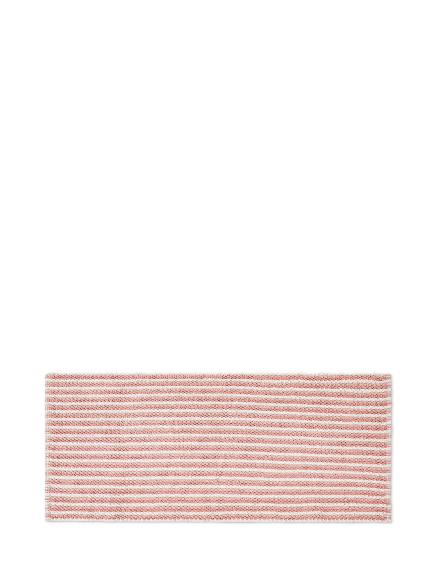 Tappeto bagno maxi in ciniglia, Rosa, large image number 0