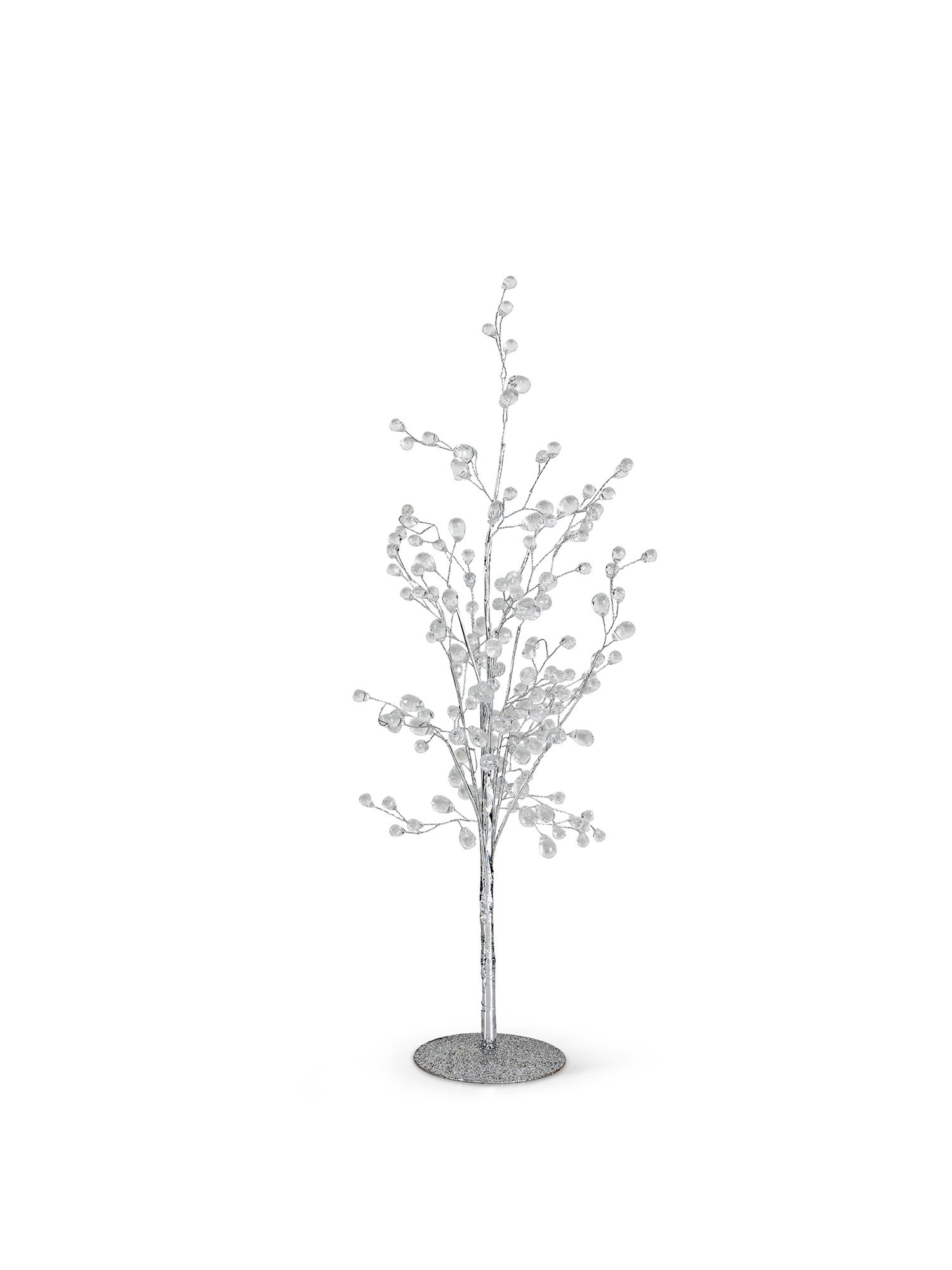 Decorative tree with plastic diamonds, White 1, large image number 0