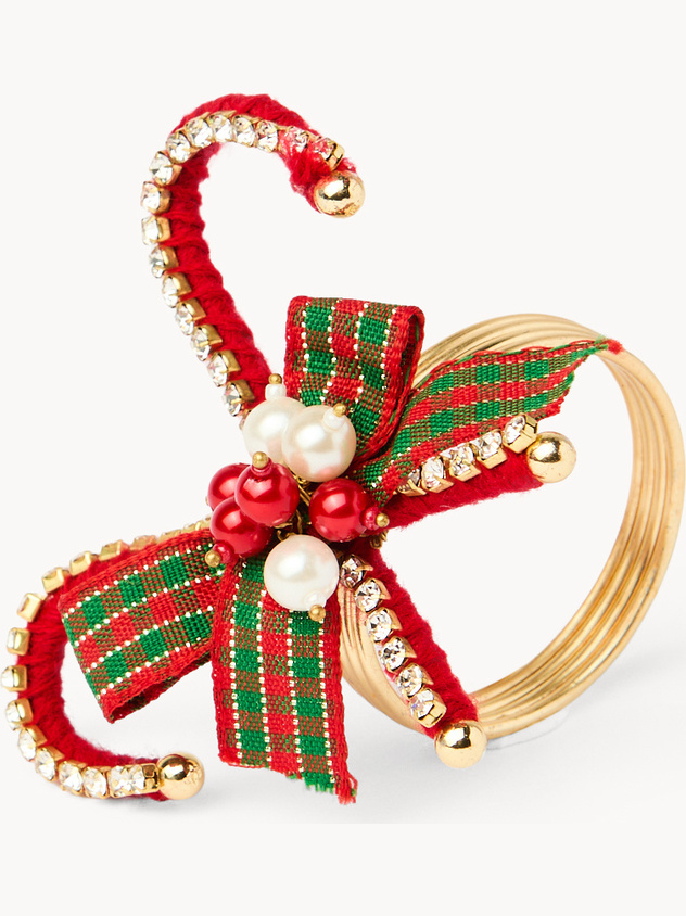 Porta tovagliolo a candy canes