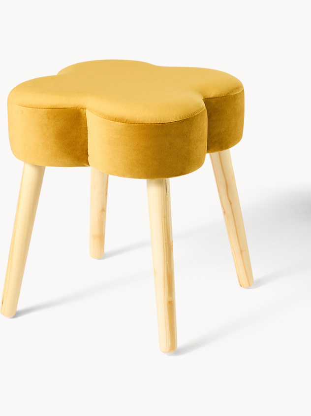 Blom Velvet Stool