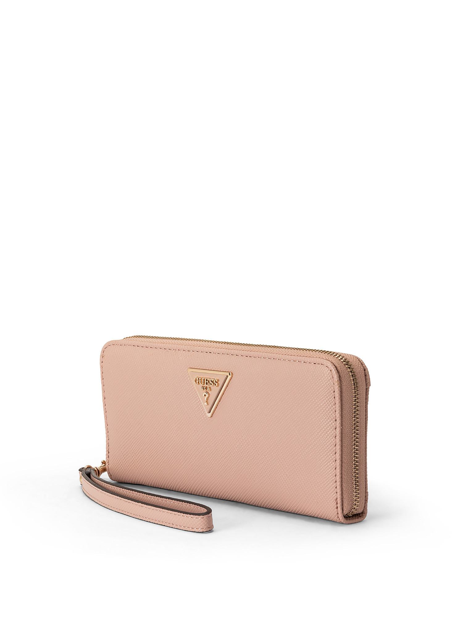 Large wallet with zip closure, Pink, large image number 1