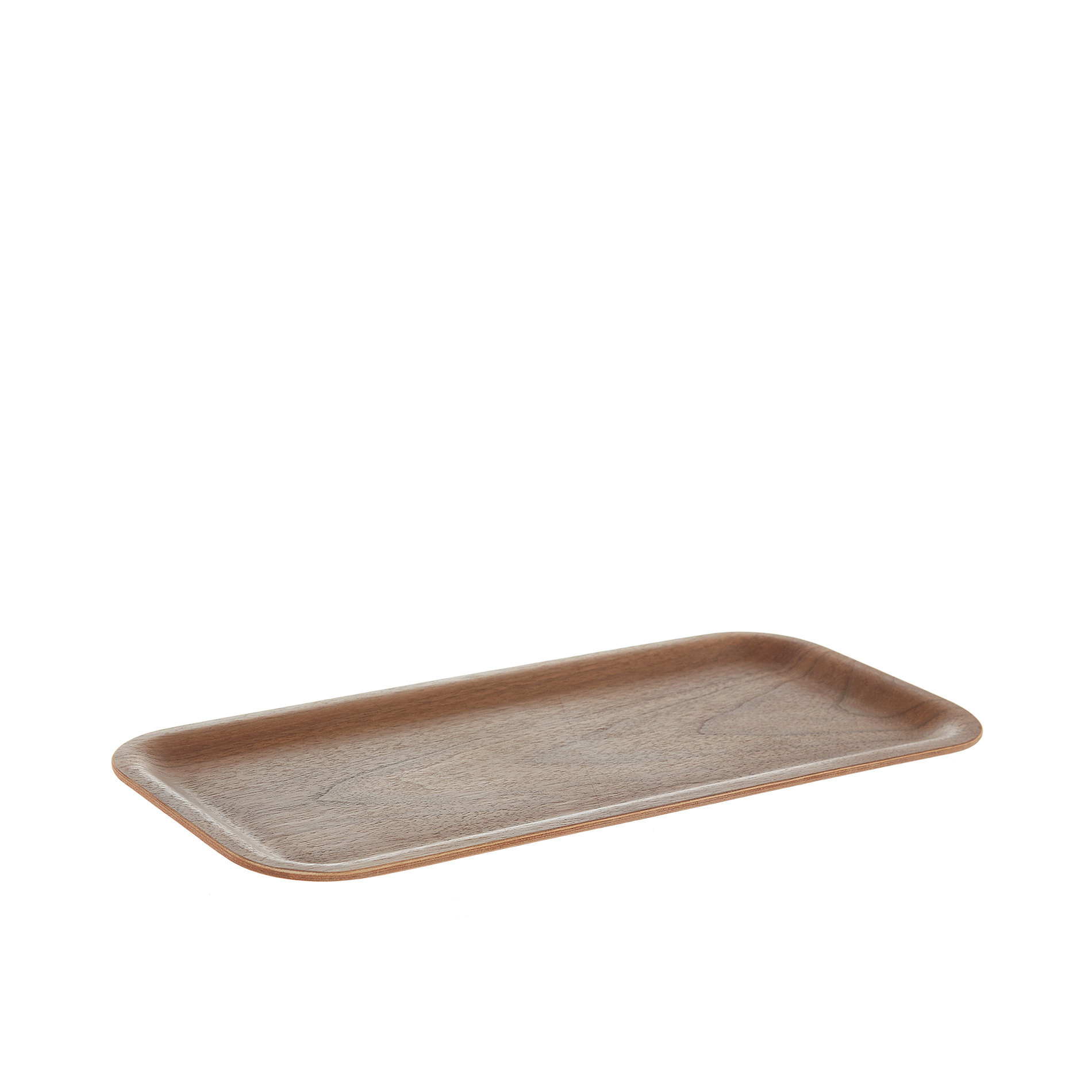 Bamboo wood tray, Brown, large image number 0