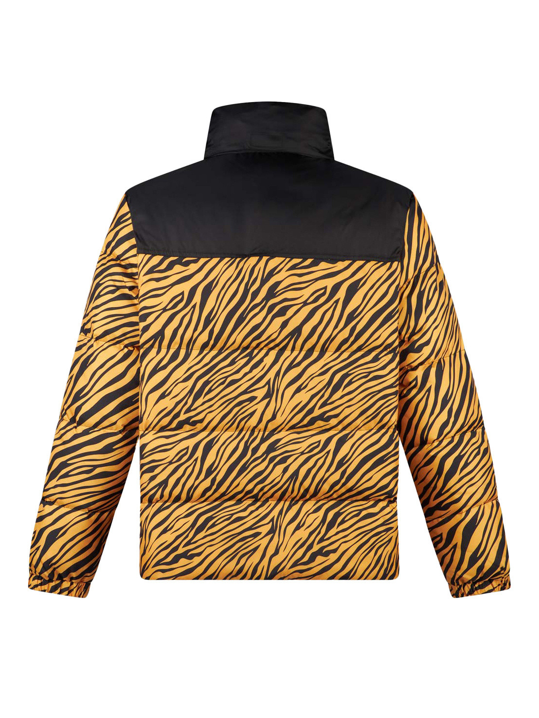 Yes I Am - Reversible tiger down jacket, Orange, large image number 3
