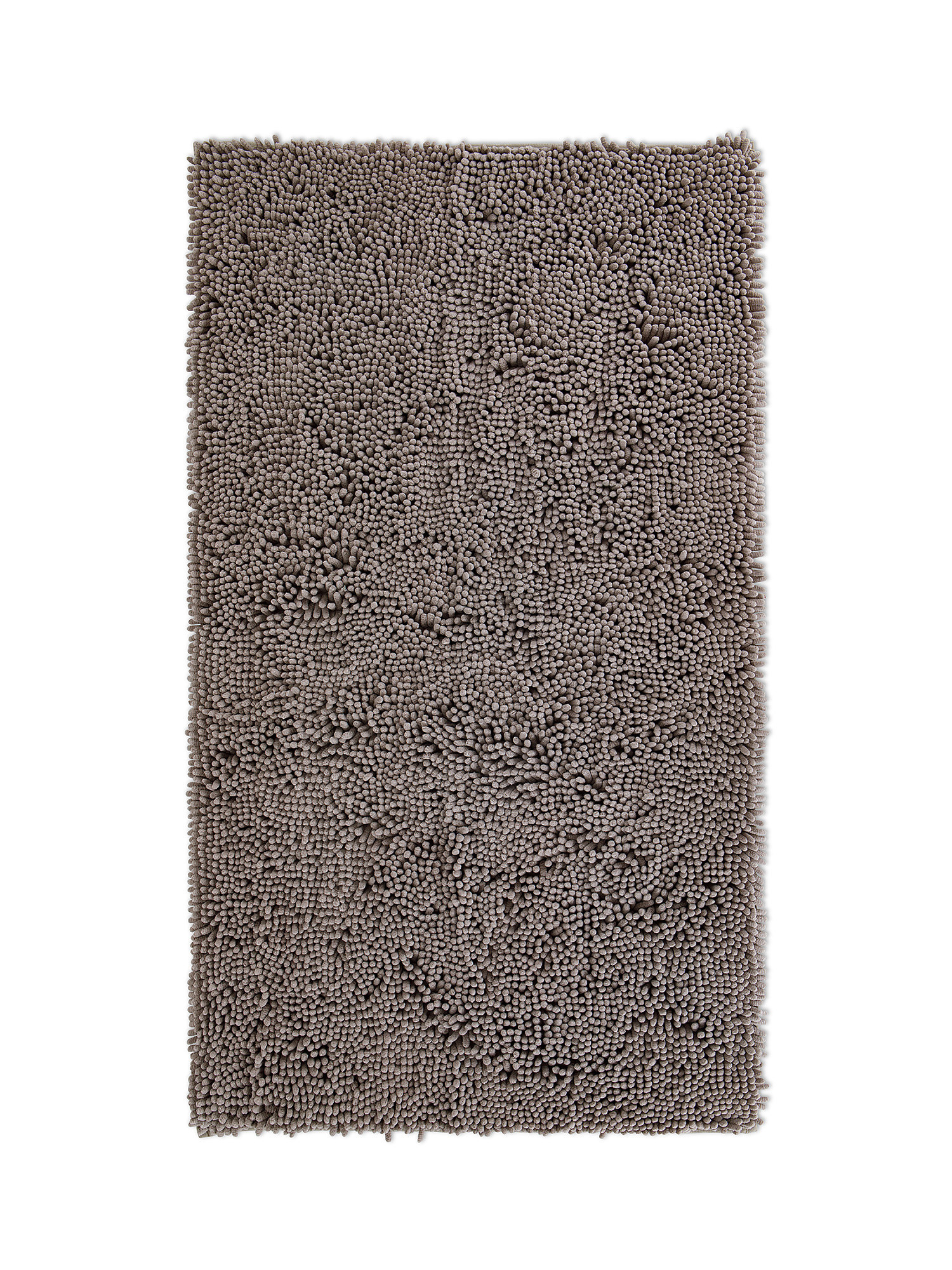 Zefiro Gold shaggy micro fleece bath mat, Greige, large image number 0