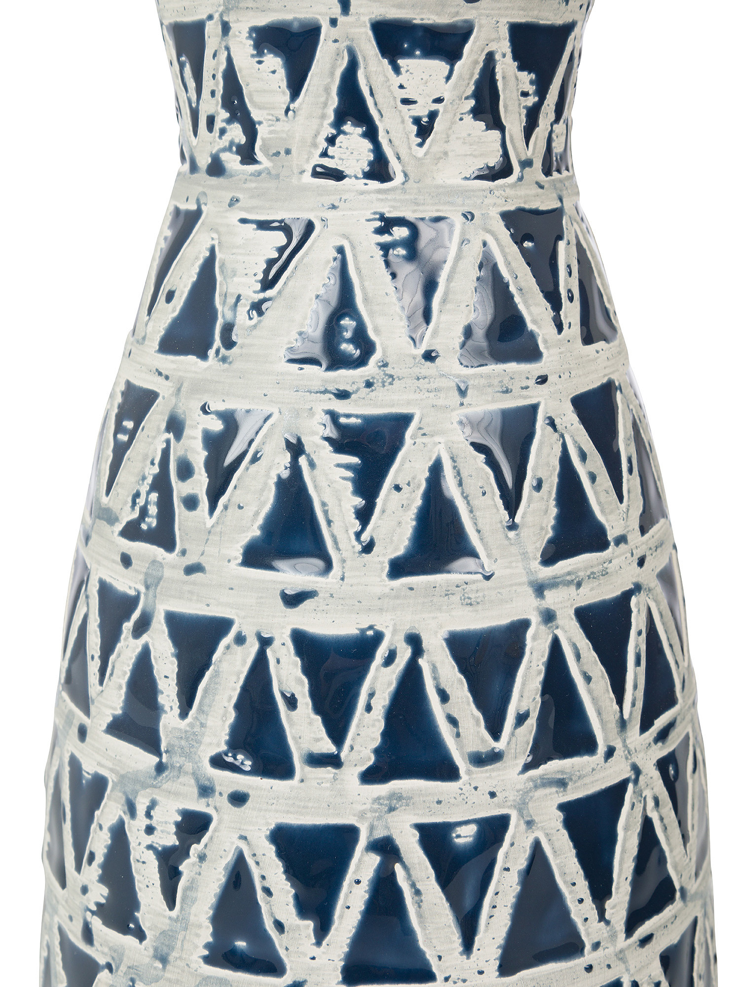 Ceramic vase, Blue, large image number 1