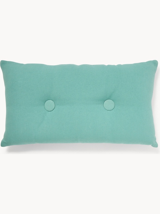 Cuscino in cotone a costine con bottoni 35x60cm - Prezzo di lancio