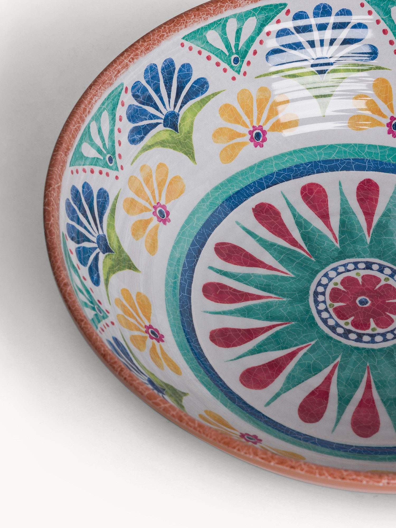 Insalatiera in melammina Artisan, Multicolor, large image number 1