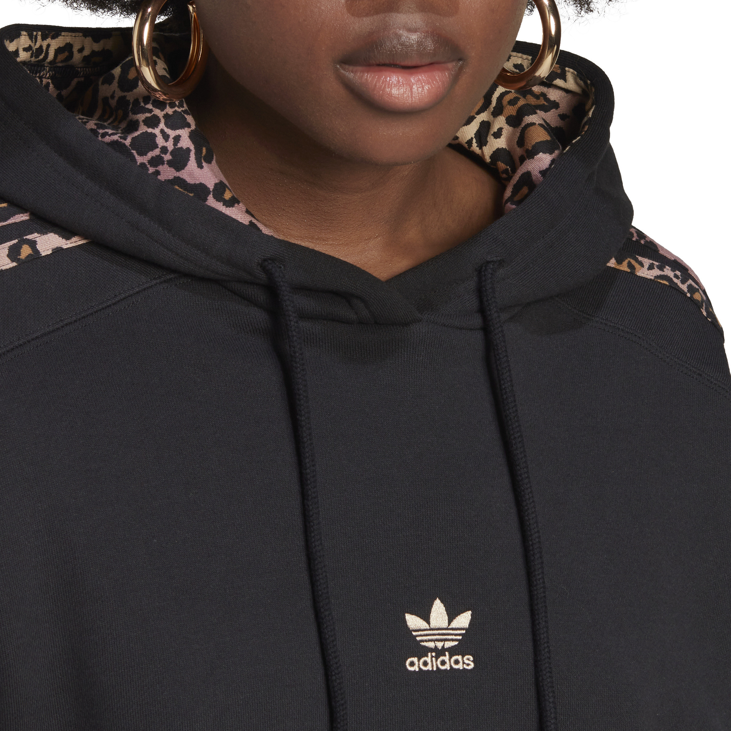 Adidas - Sweatshirt with logo, Black, large image number 6