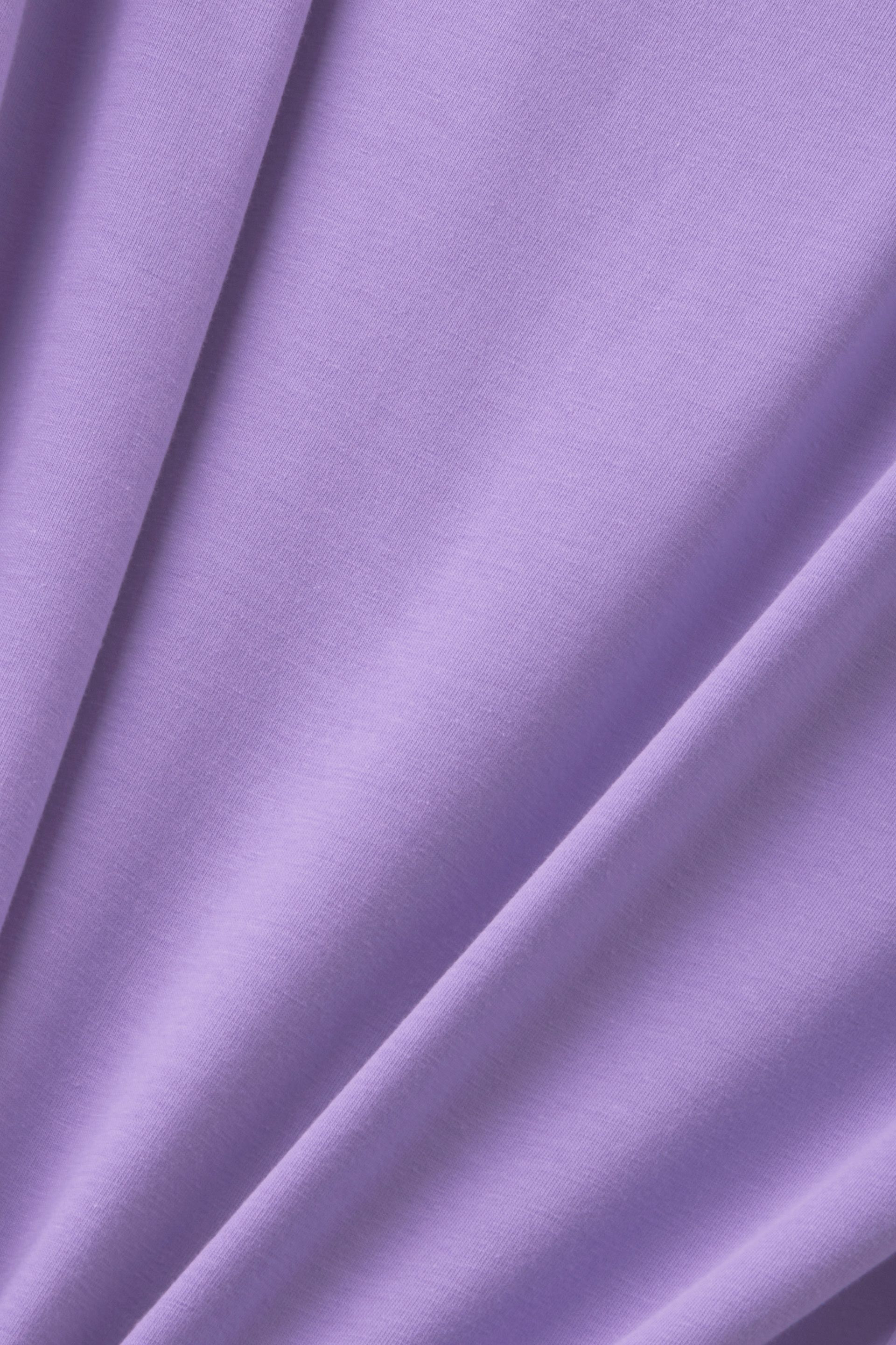 Esprit - Stretch cotton T-shirt, Purple Lilac, large image number 1