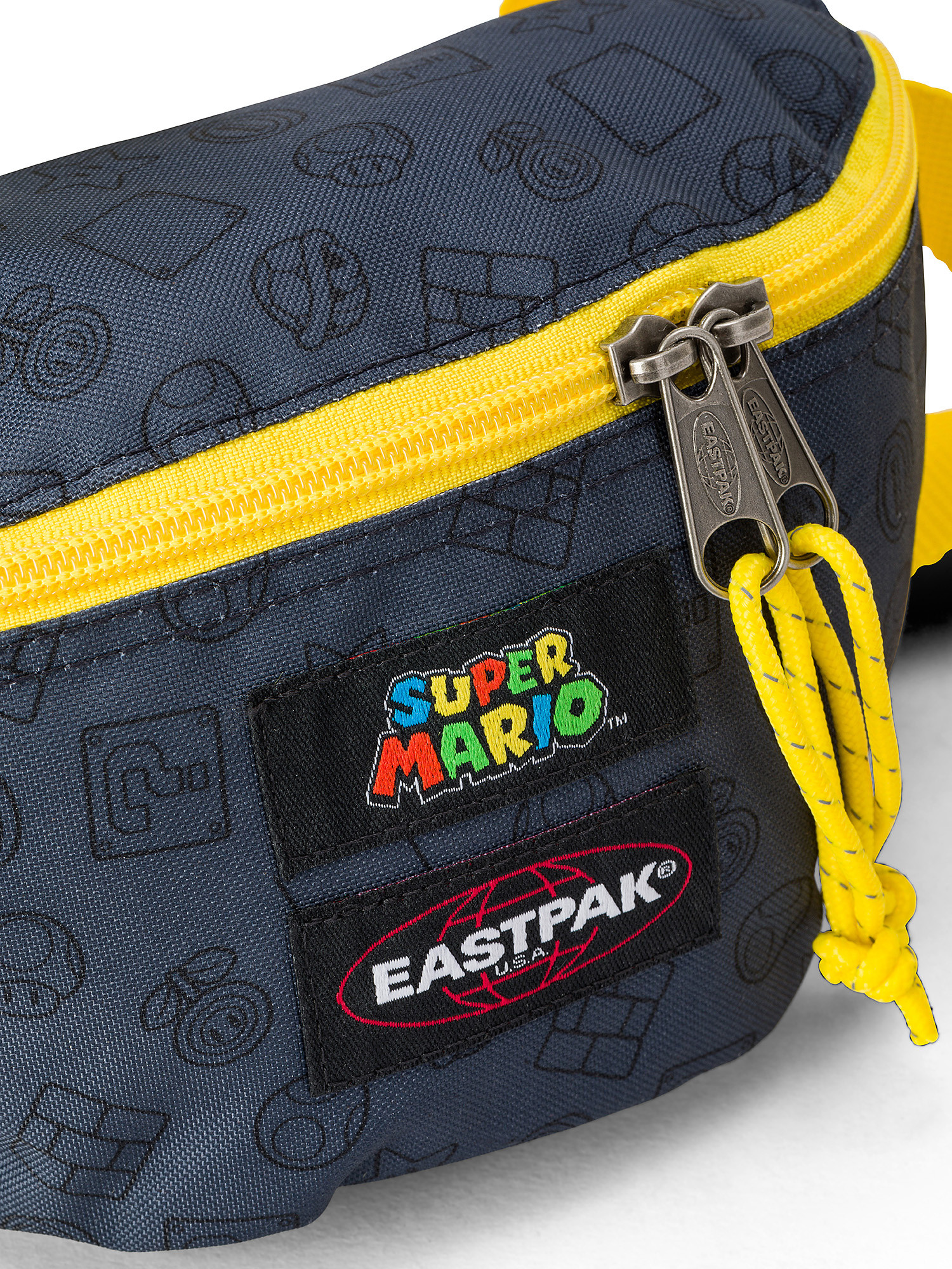 Eastpak - Springer Mario Gray bum bag, Dark Grey, large image number 2