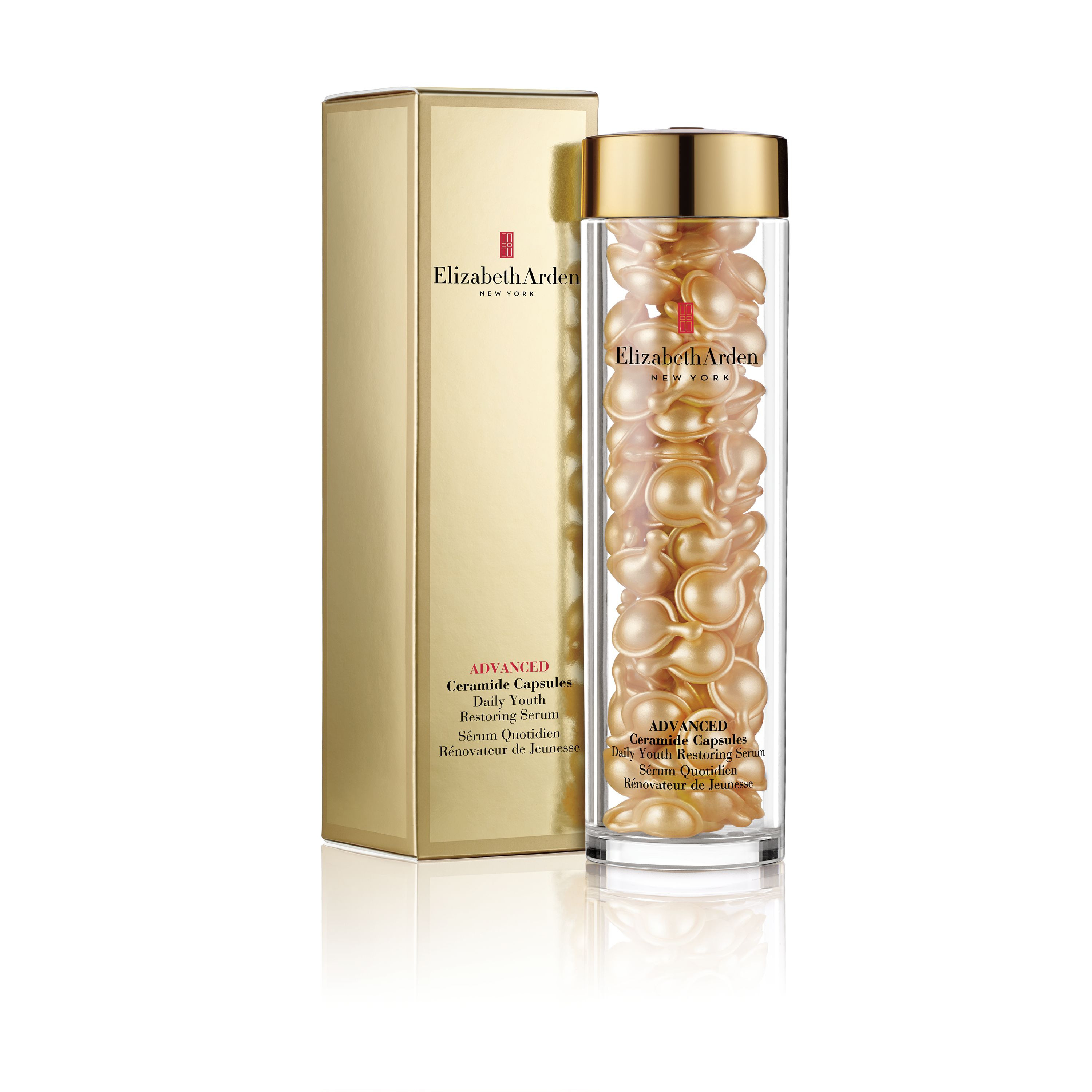 Advanced Ceramide Capsules Daily Youth Restoring Serum - 90 capsule, Giallo oro, large image number 0