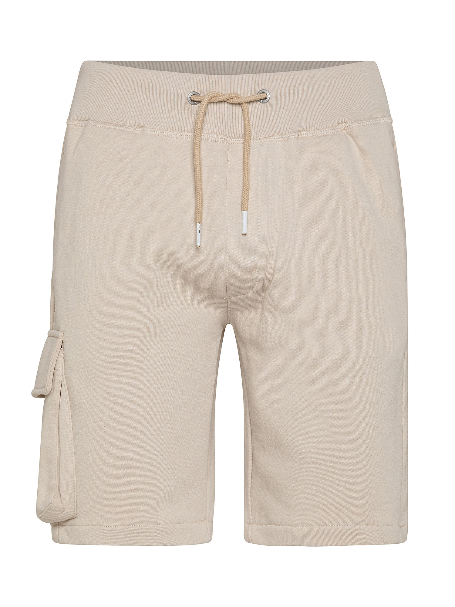 Drake jogger bermuda shorts, Beige, large image number 0