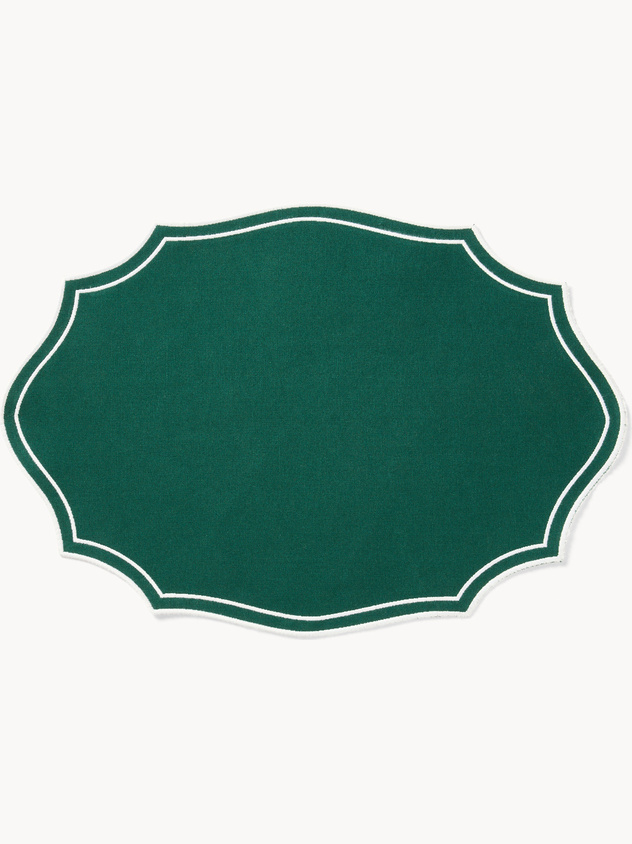 Pure cotton shaped placemat