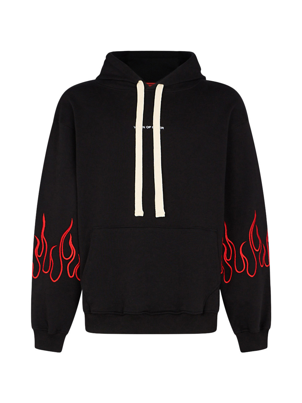 Vision of Super - Sweatshirt with embroidered flames, Black, large image number 0