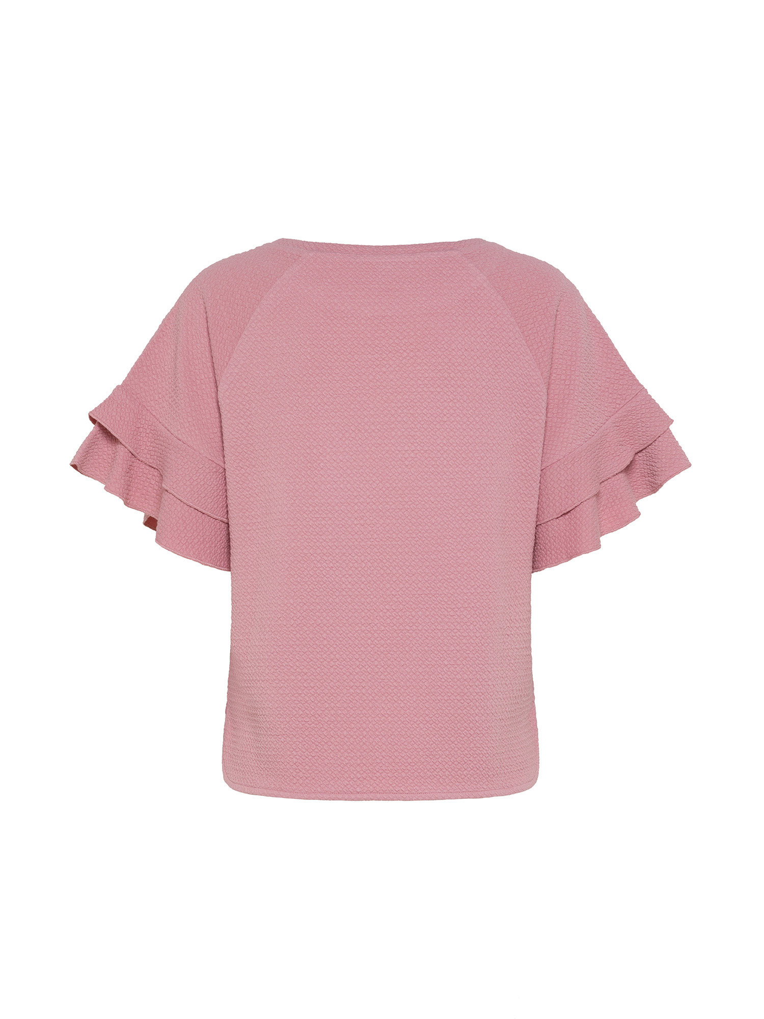 Koan - T-shirt con rouches, Rosa, large image number 1