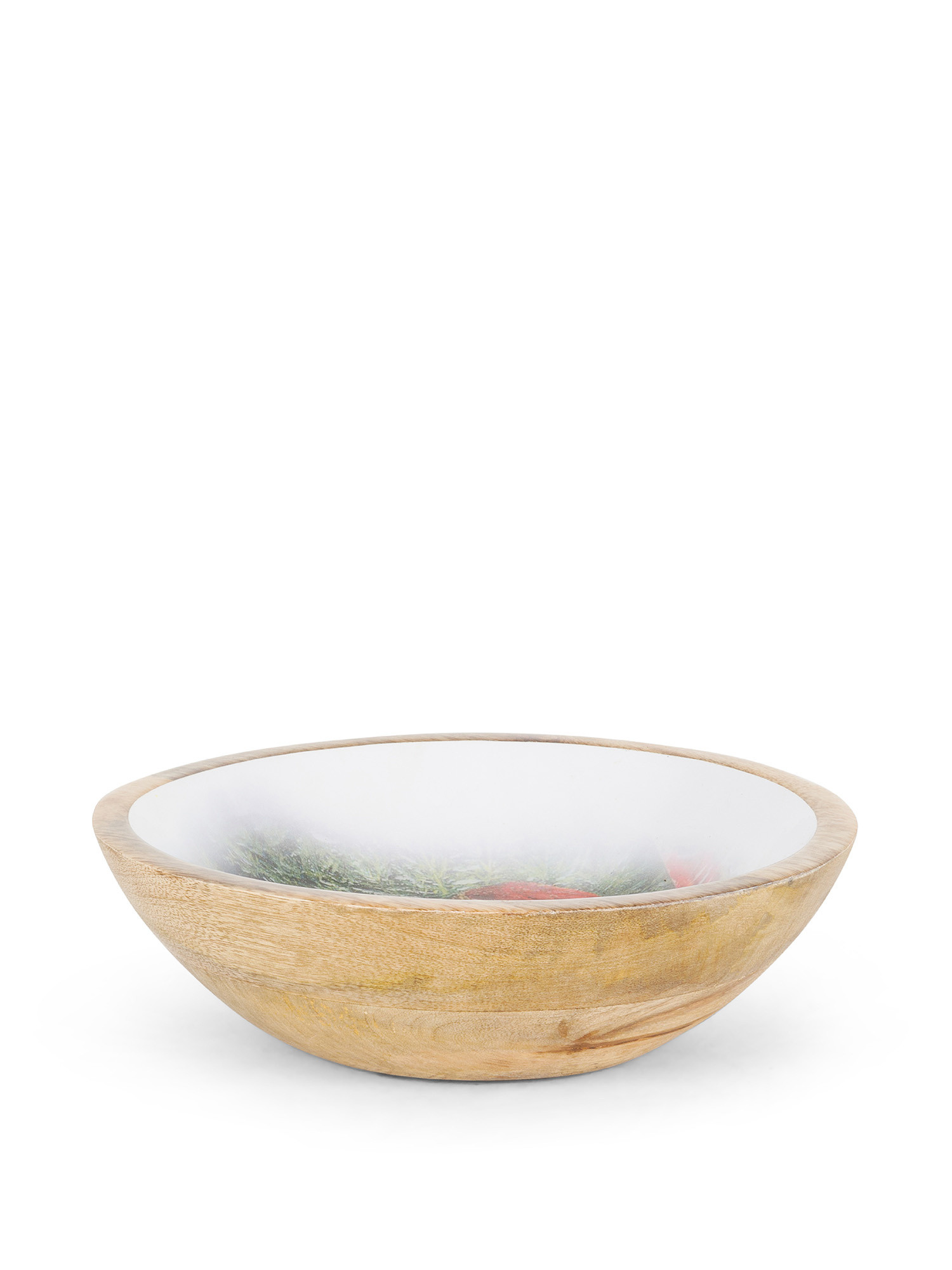 Cup with wooden decoration, Multicolor, large image number 0