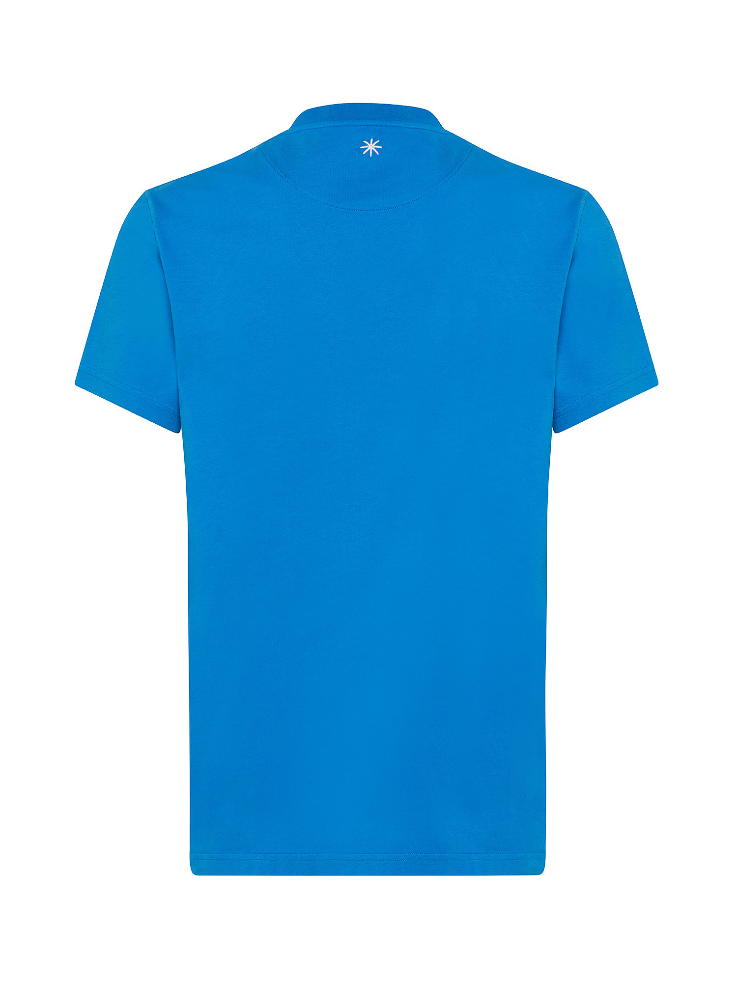Manuel Ritz - T-shirt in cotone, Blu, large image number 1