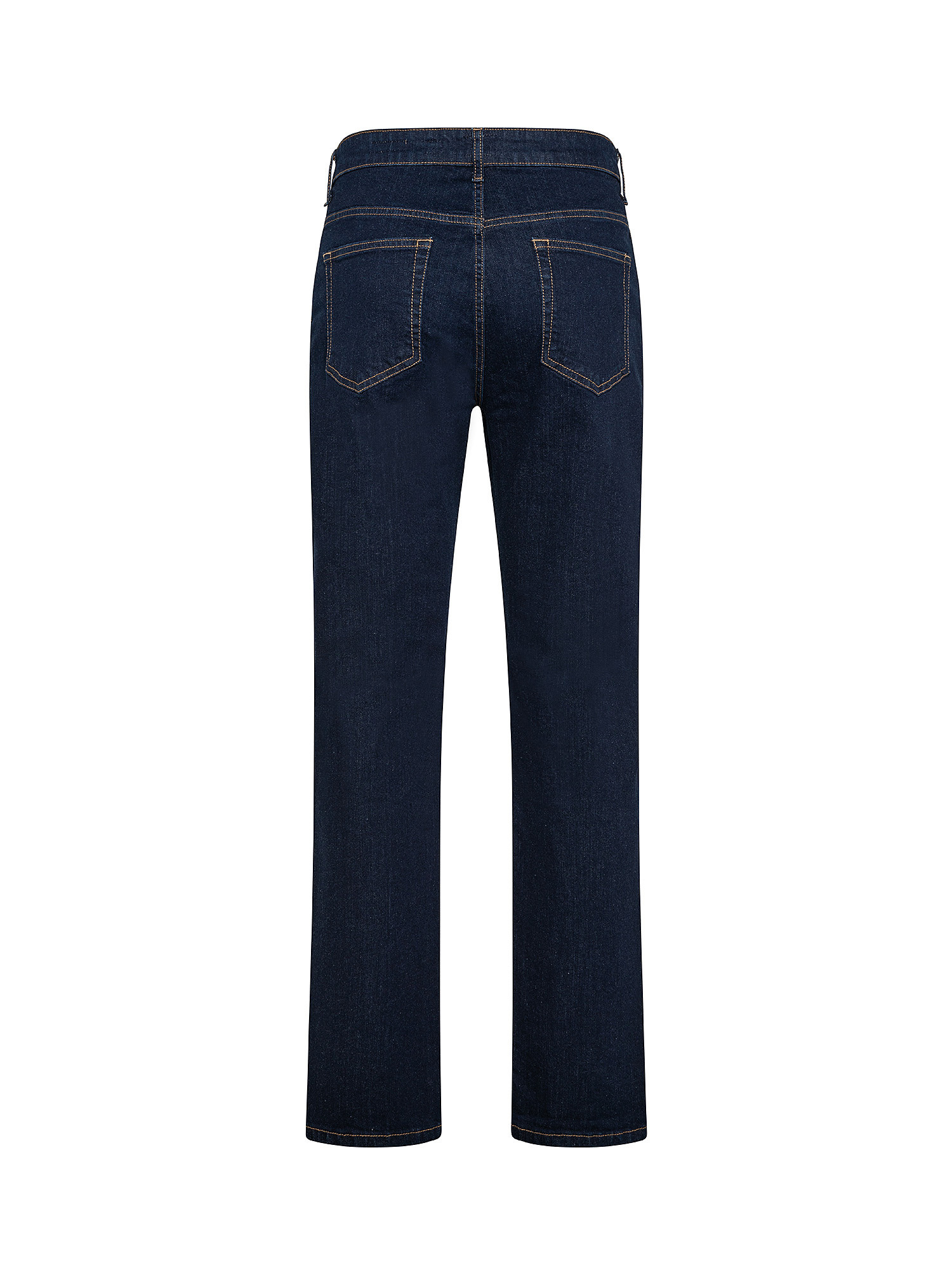 Five pocket jeans, Dark Blue, large image number 1