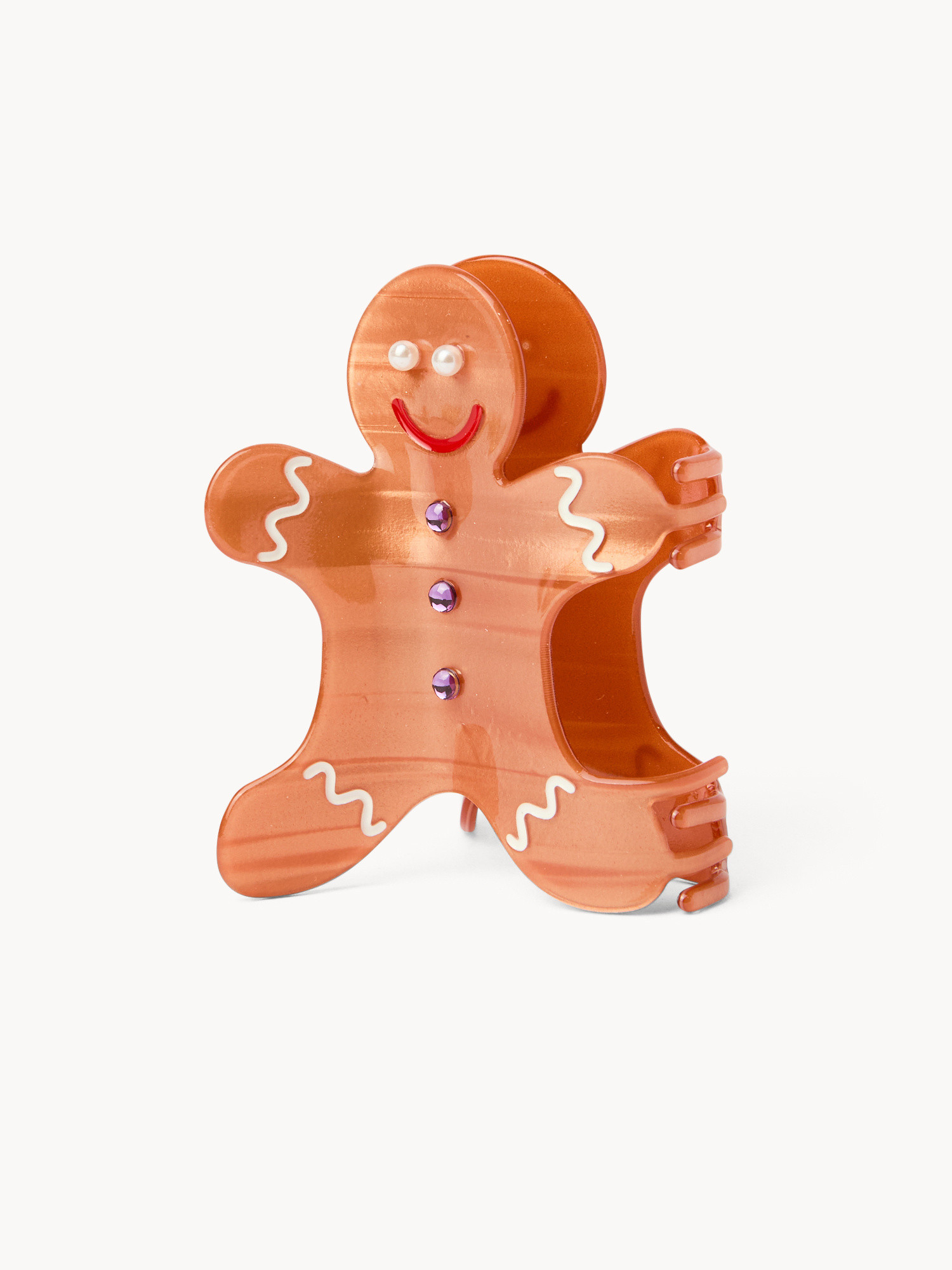 Mollettina omino di marzapane, Beige, large image number 0