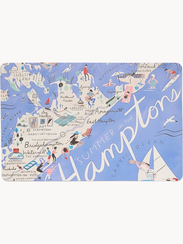 Tovaglietta in plastica motivo Hampton