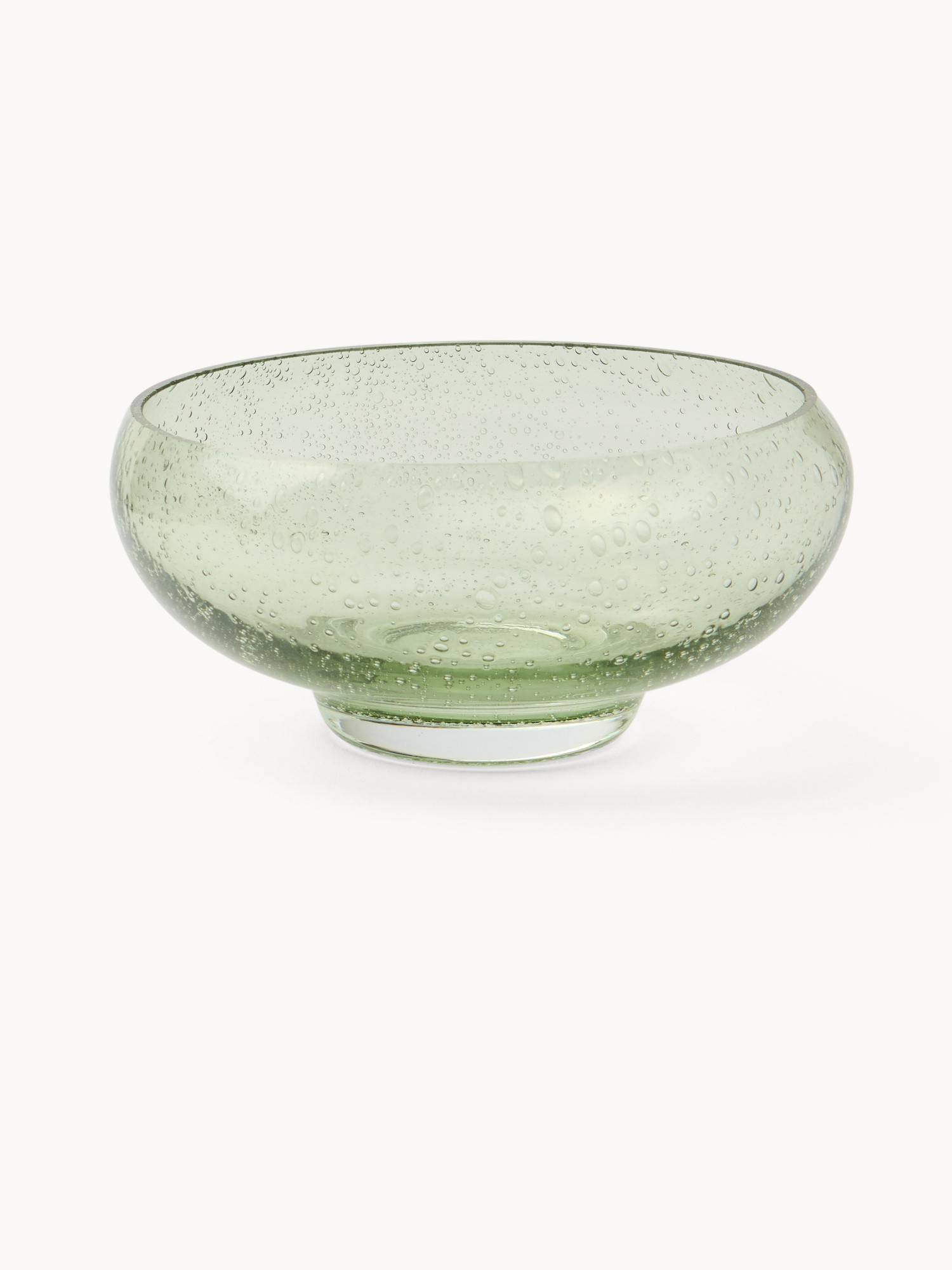 Paste-colored glass bowl, Green, large image number 0