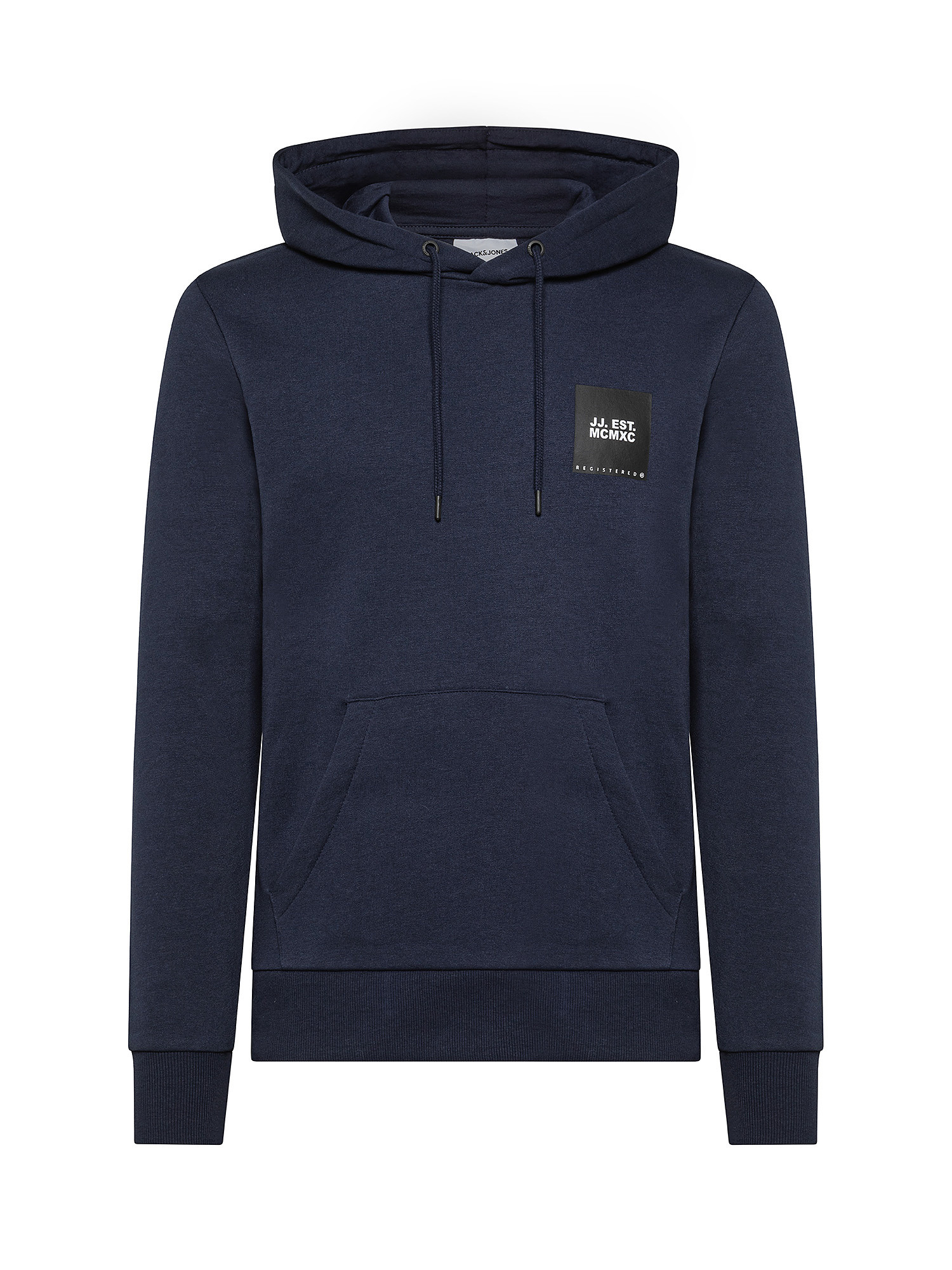 Sweatshirt with hood and long sleeves, Blue, large image number 0