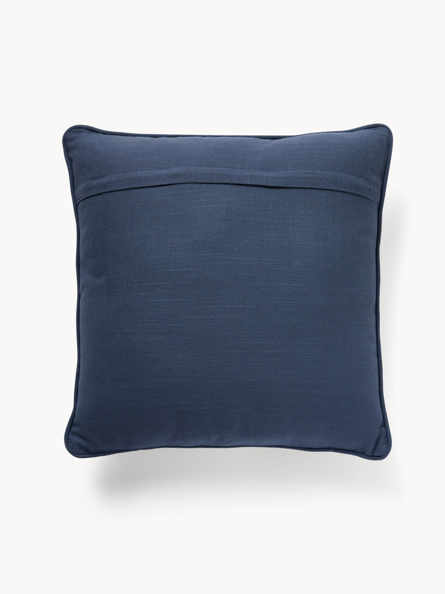 Seabed embroidery cushion,45x45cm, Blue, large image number 1