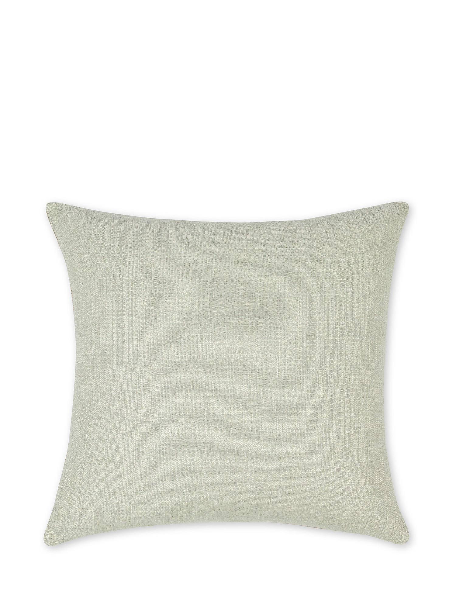 45x45 cm cushion in cotton and linen, Beige, large image number 0