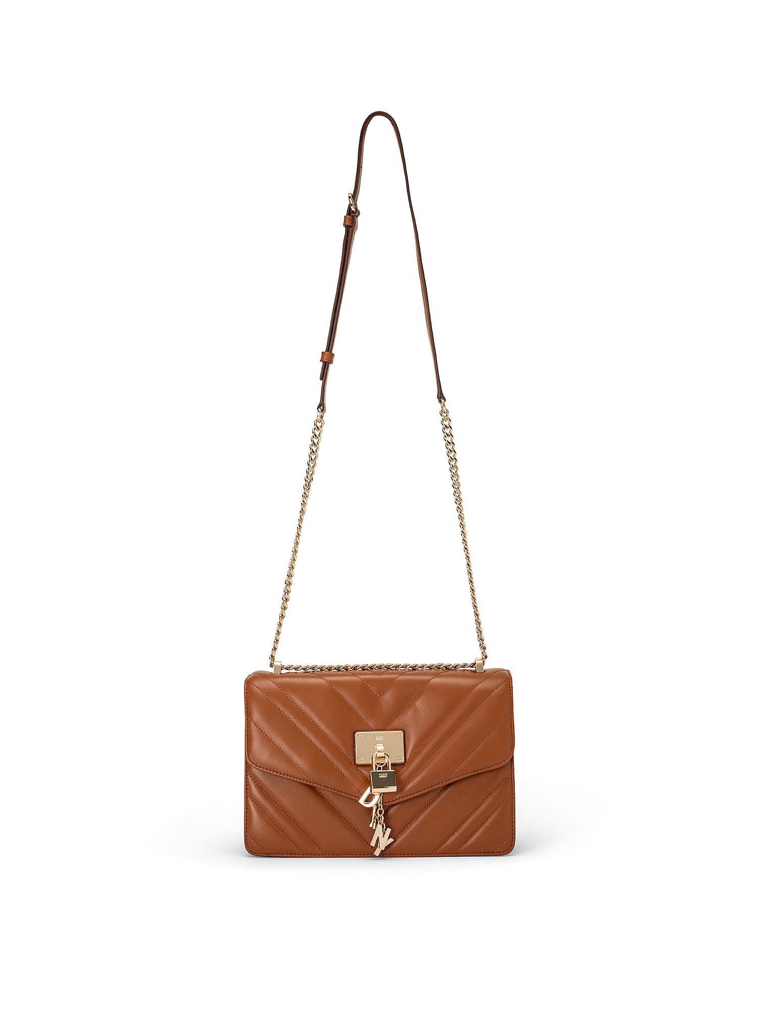 Elissa large shoulder bag, Brown, large image number 0