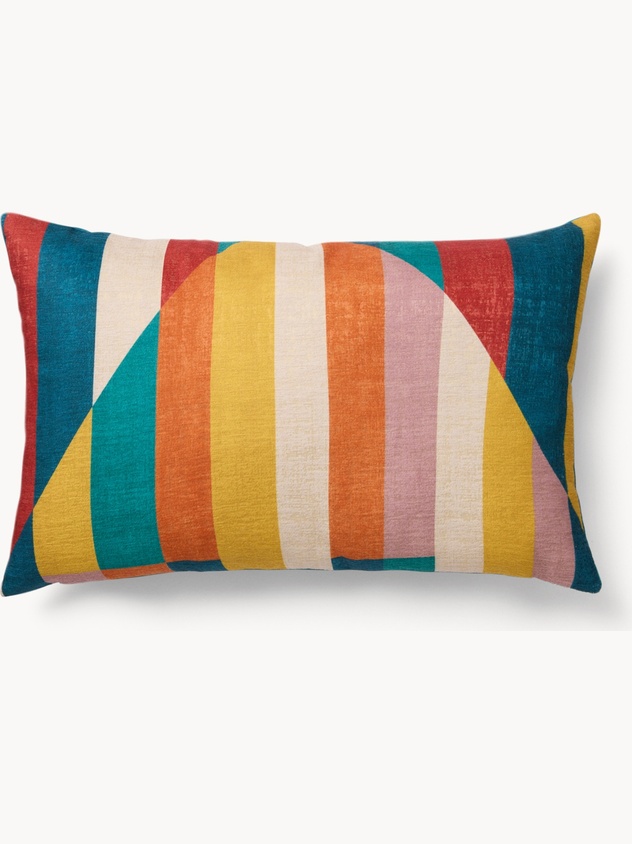 Cuscino 35x55 cm geometrico righe
