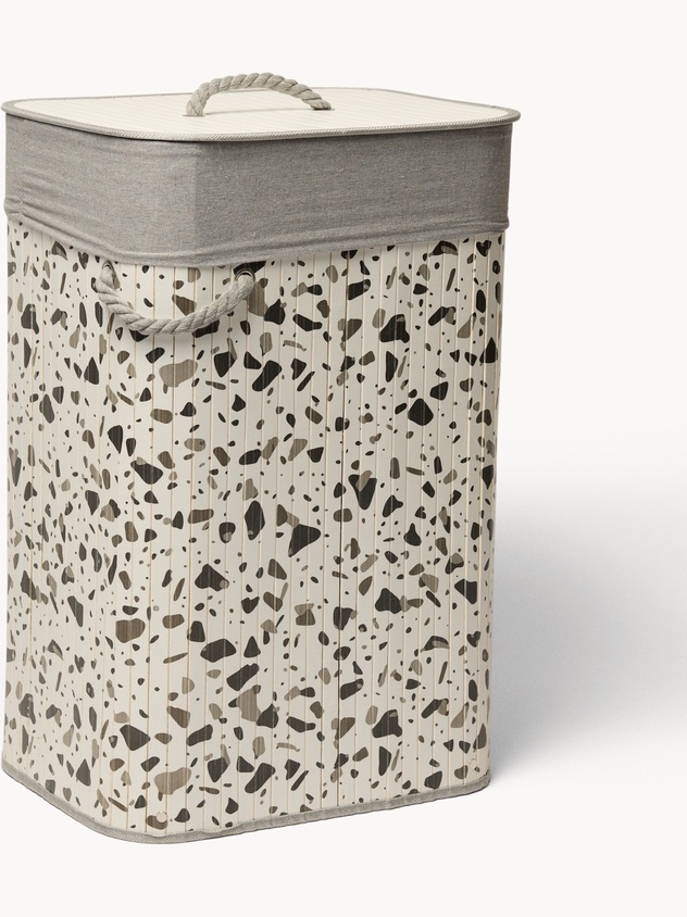 Bamboo Laundry Hamper with Lid and Handles - Discounted Price