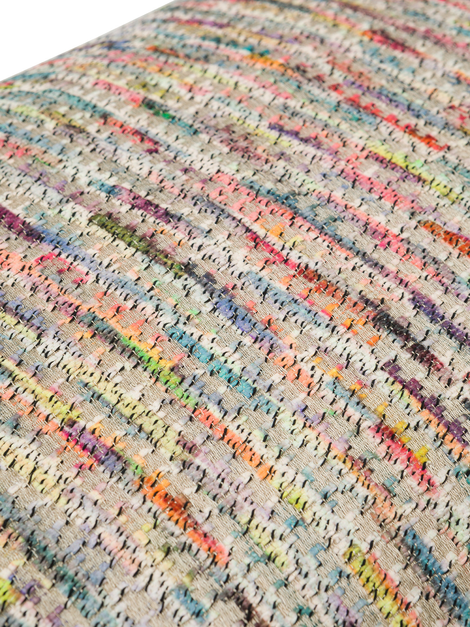 Cuscino jacquard a rilievo 35X55cm, Multicolor, large image number 2