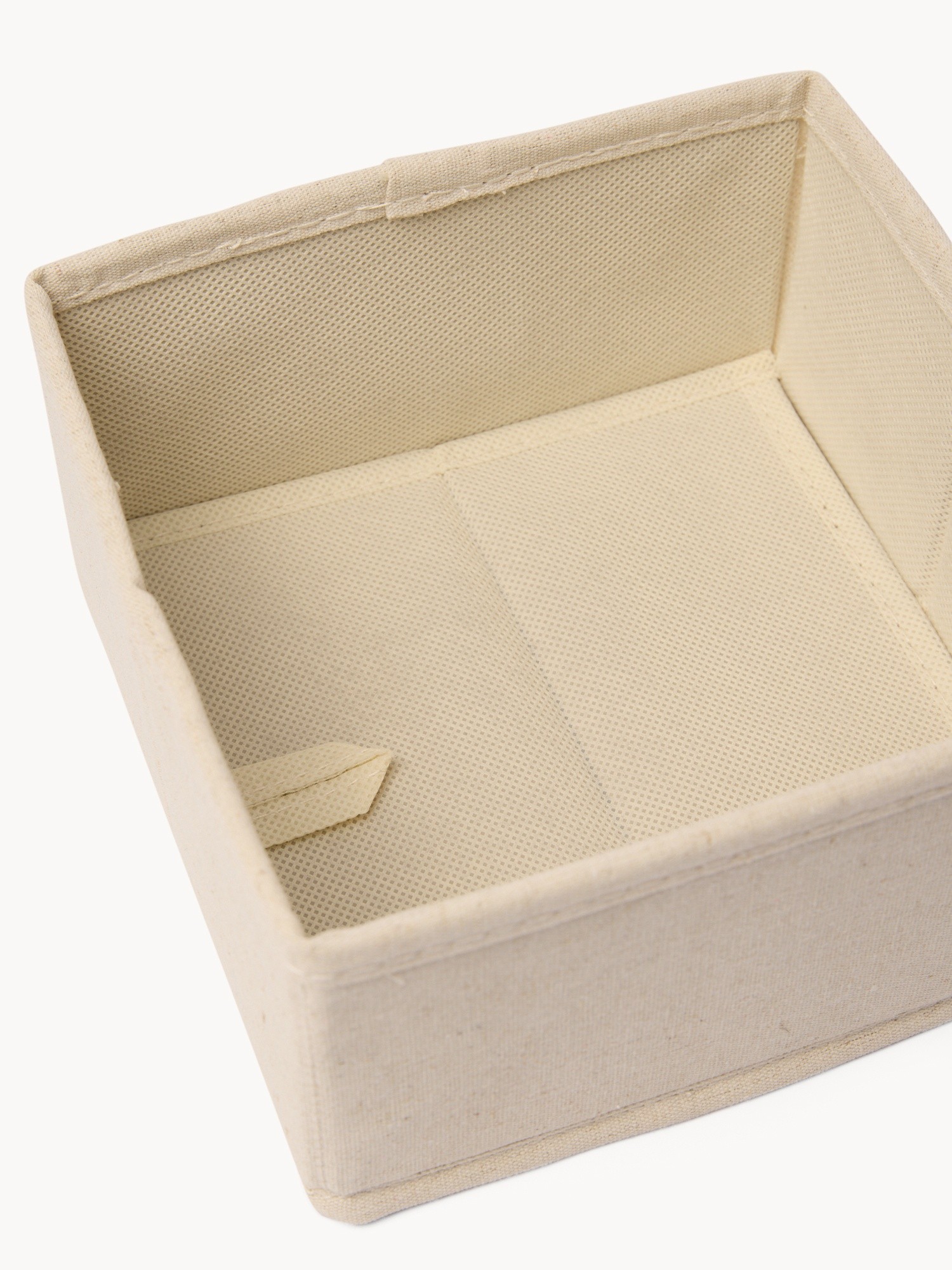 Square linen organizer, Light Beige, large image number 1