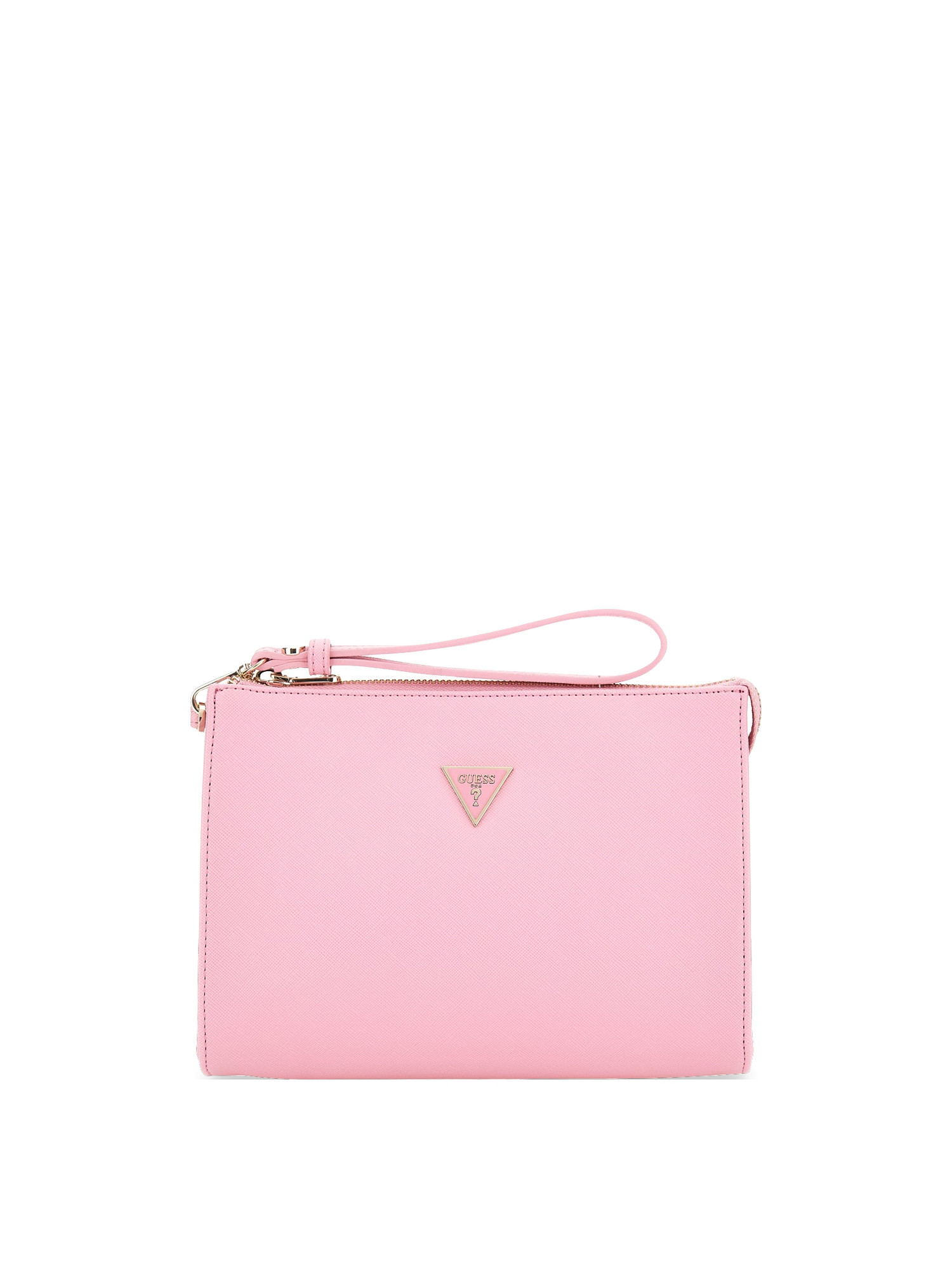 Guess - Logo pouch, Pink, large image number 0