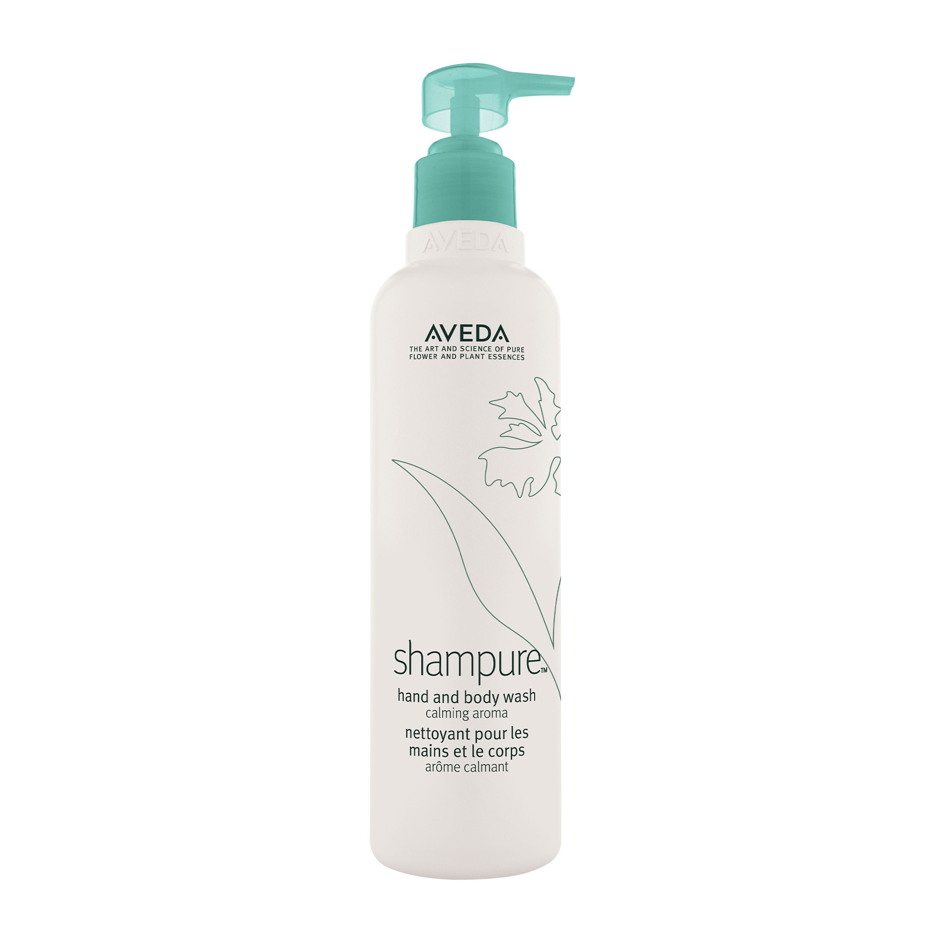 Aveda shampure gel doccia corpo e mani 250 ml, Bianco, large