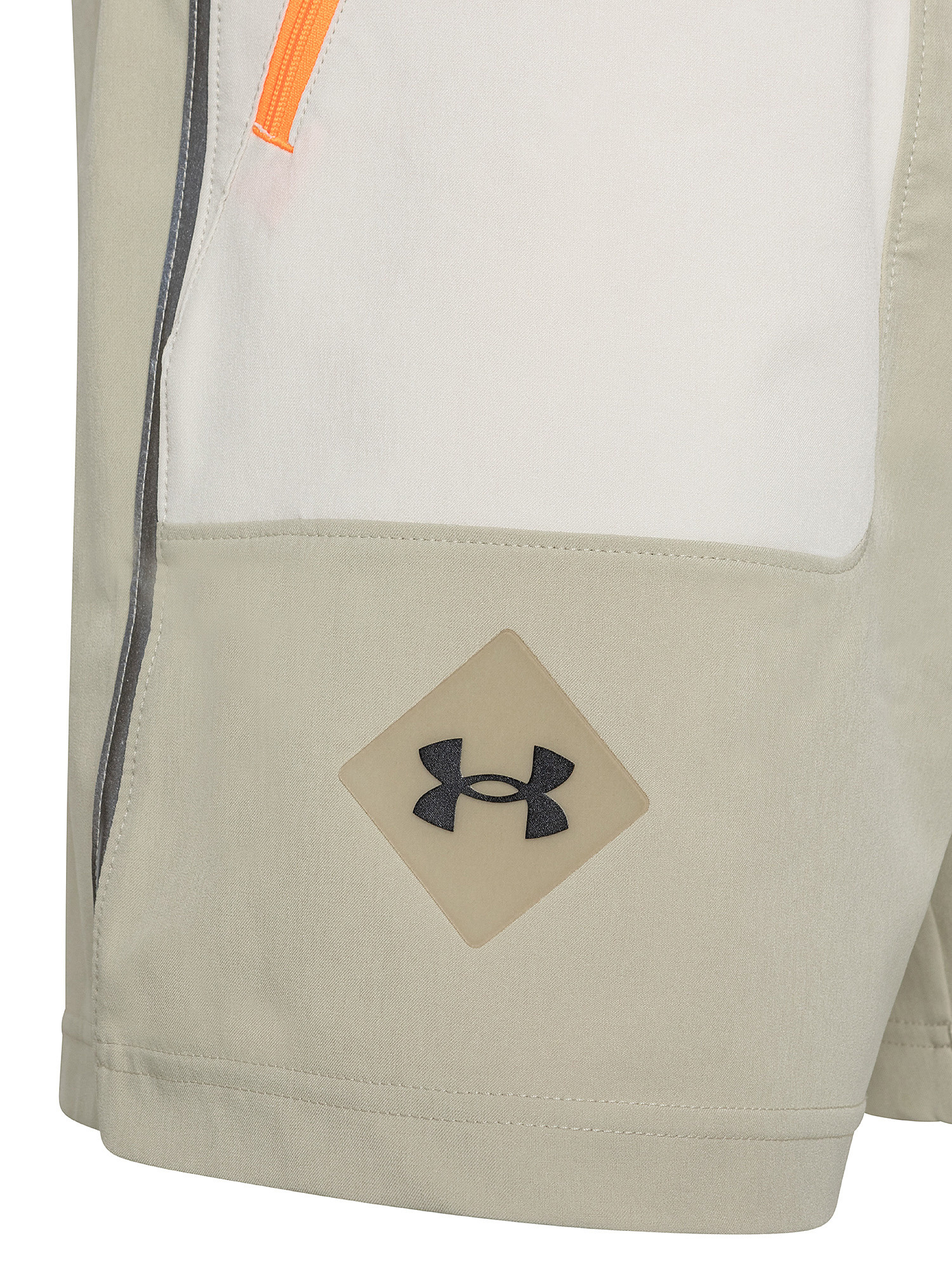Shorts UA Rival Terry, Beige, large image number 2