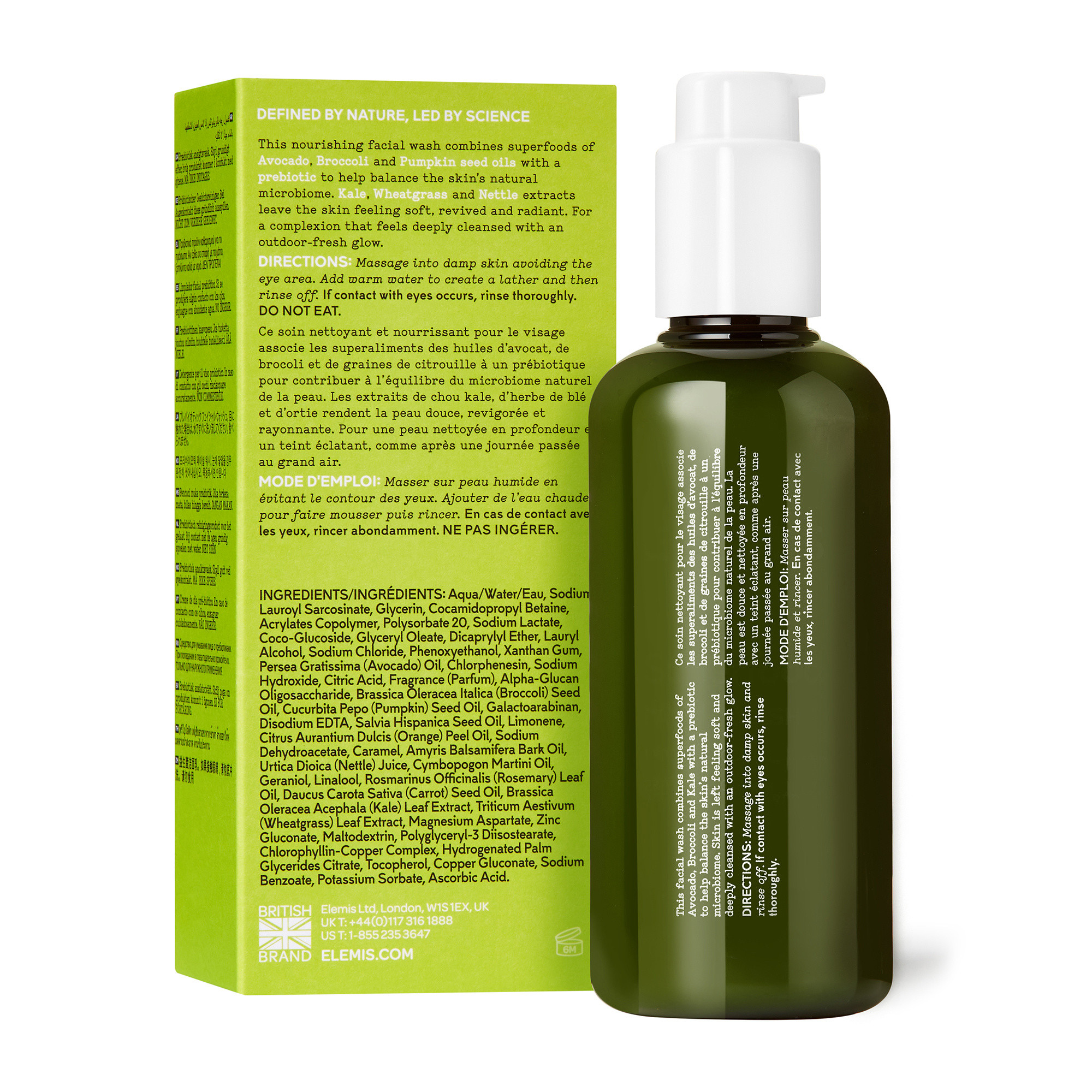 Superfood Facial Wash, Green, large image number 3