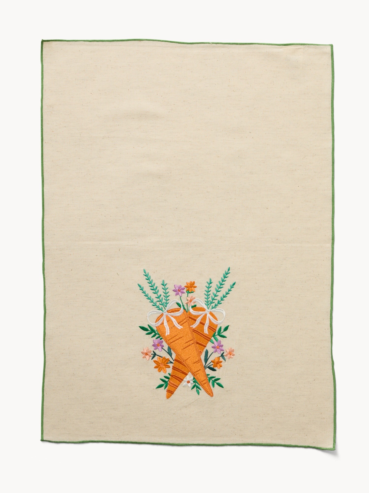 Set di 2 strofinacci in cotone e lino, Multicolor, large image number 1