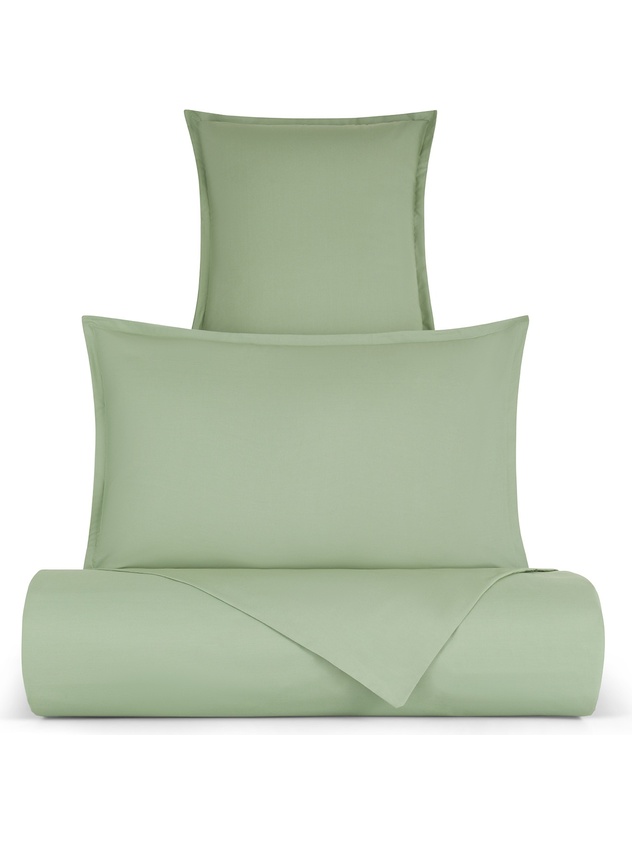 Zefiro smooth cotton percale sheet